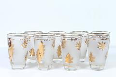 Set of Eight Vintage Cocktail Glasses by Libbey in Original Box