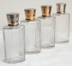 Set of Four Toiletry Bottles