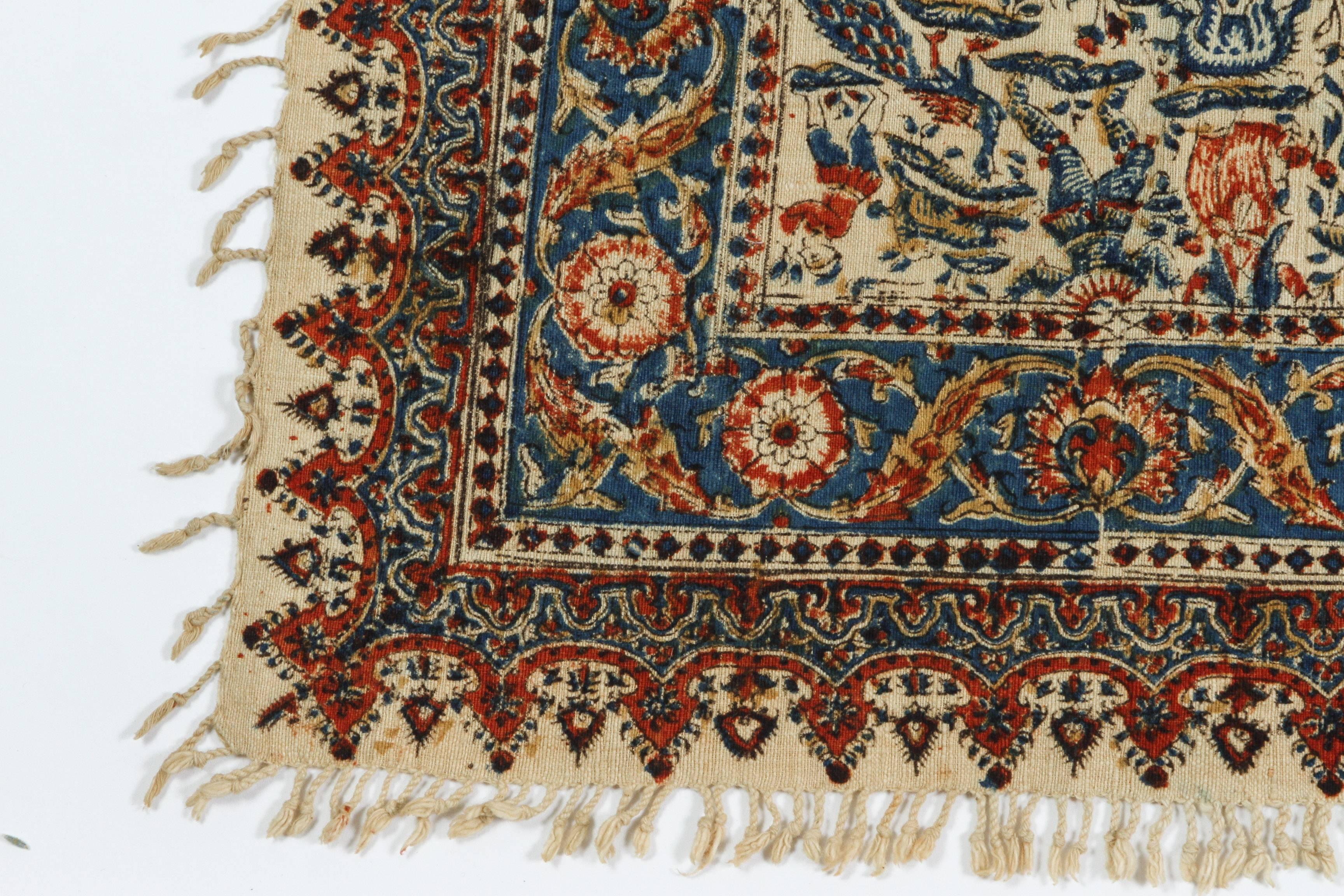 Islamic Persian Paisley Kalamkari Textile