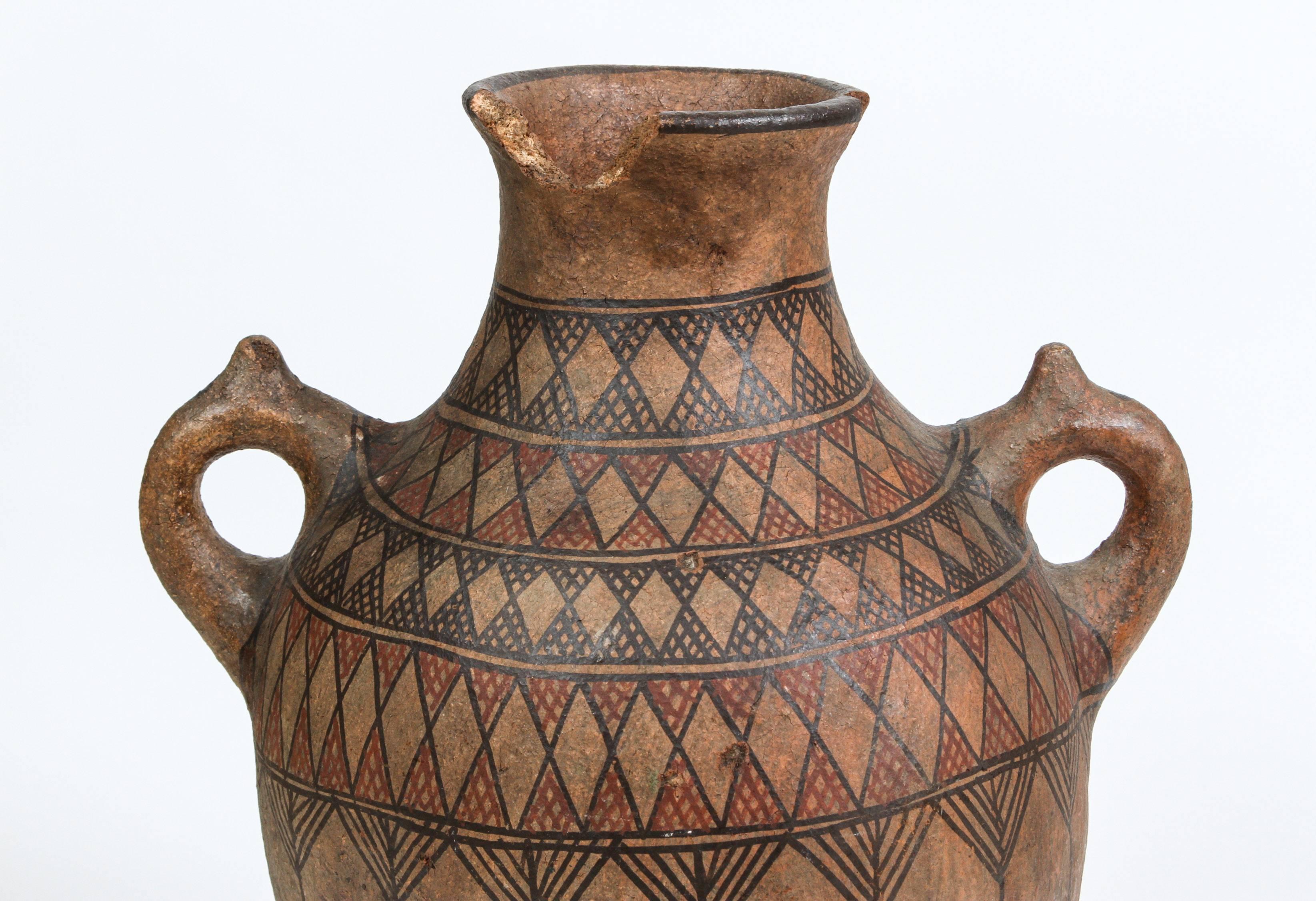 Set of Three Moroccan Berber Vessels In Good Condition In North Hollywood, CA