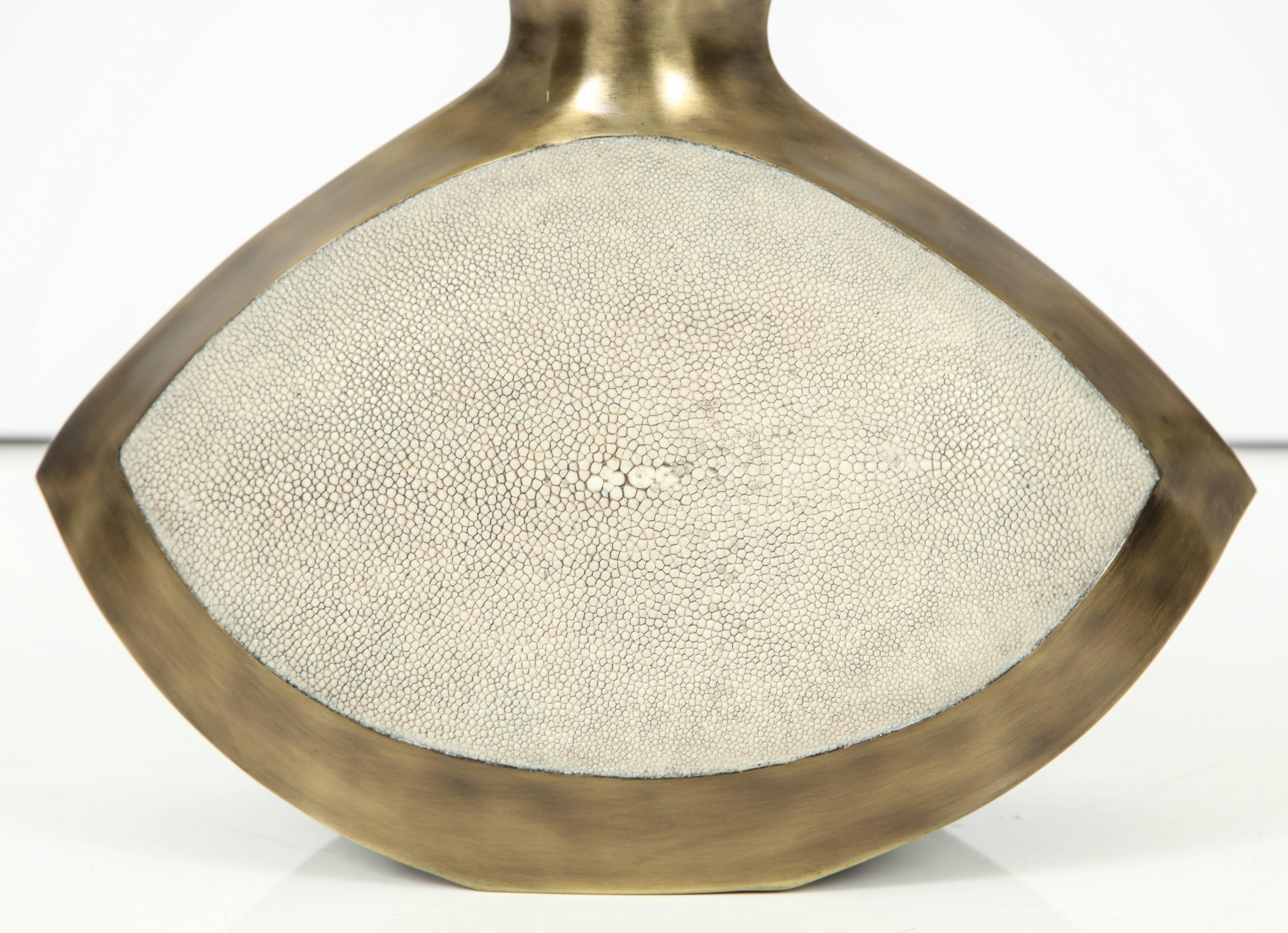 Art Deco Shagreen Vase, France