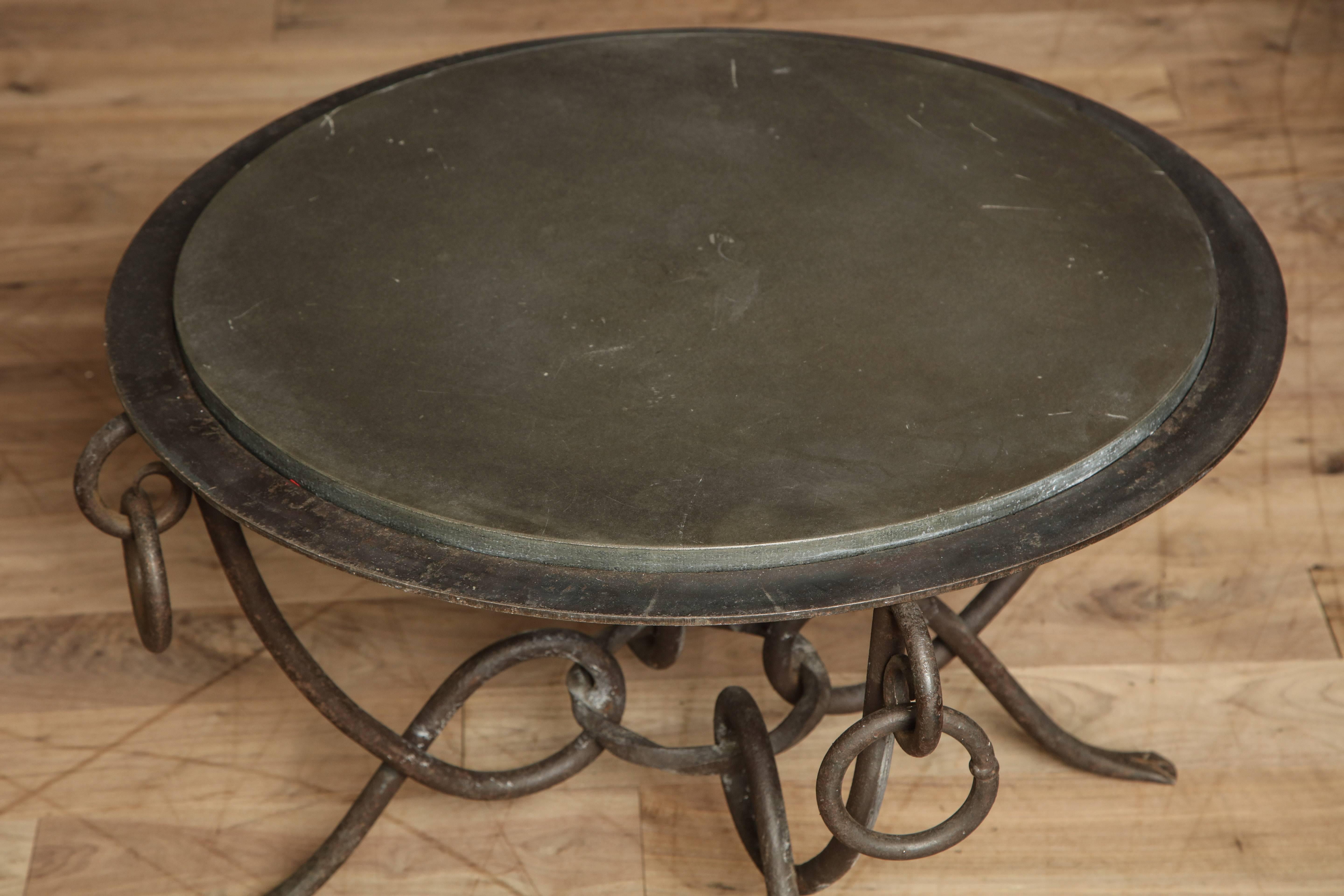 Wrought Iron Table In Good Condition In New York, NY