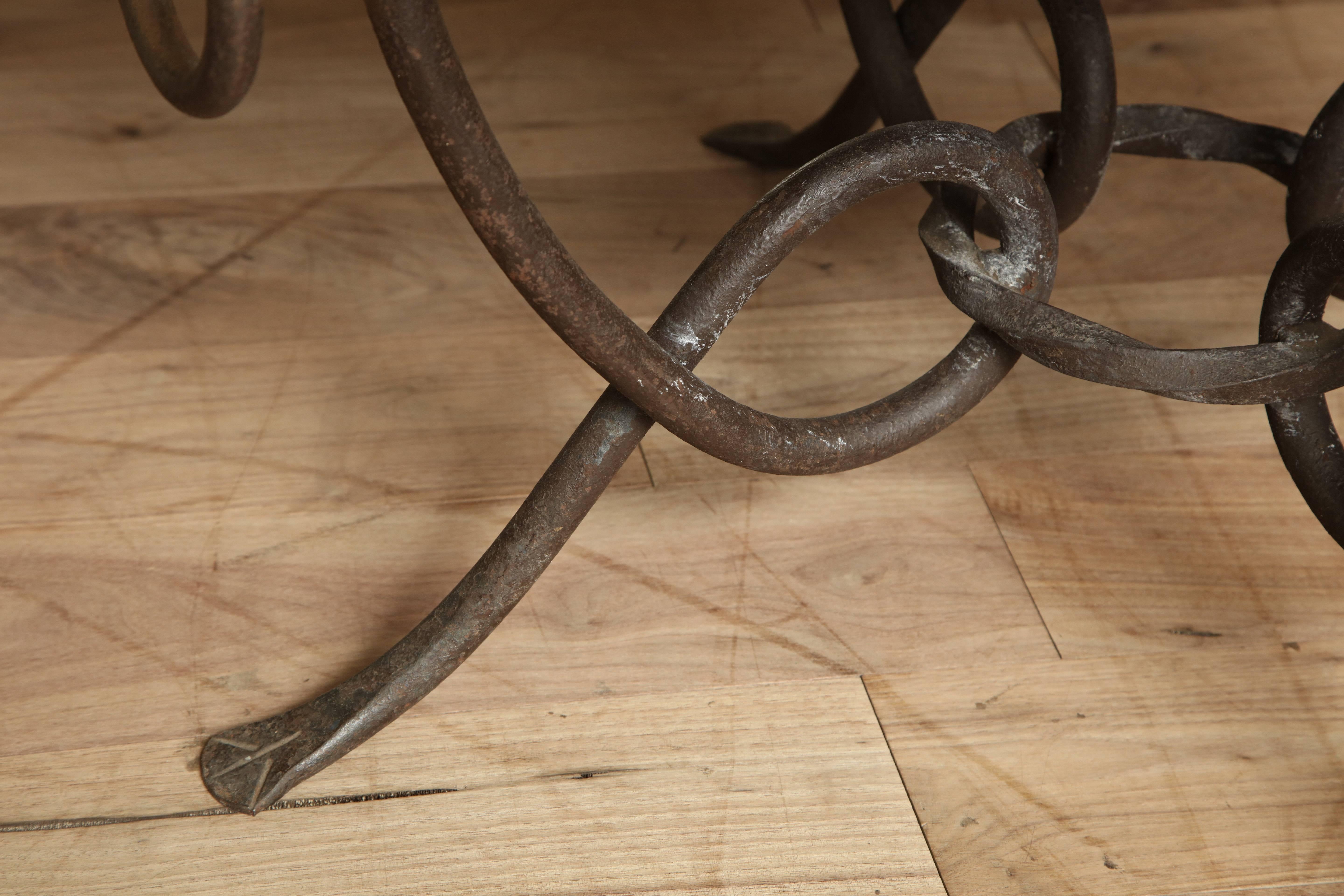 Wrought Iron Table 3