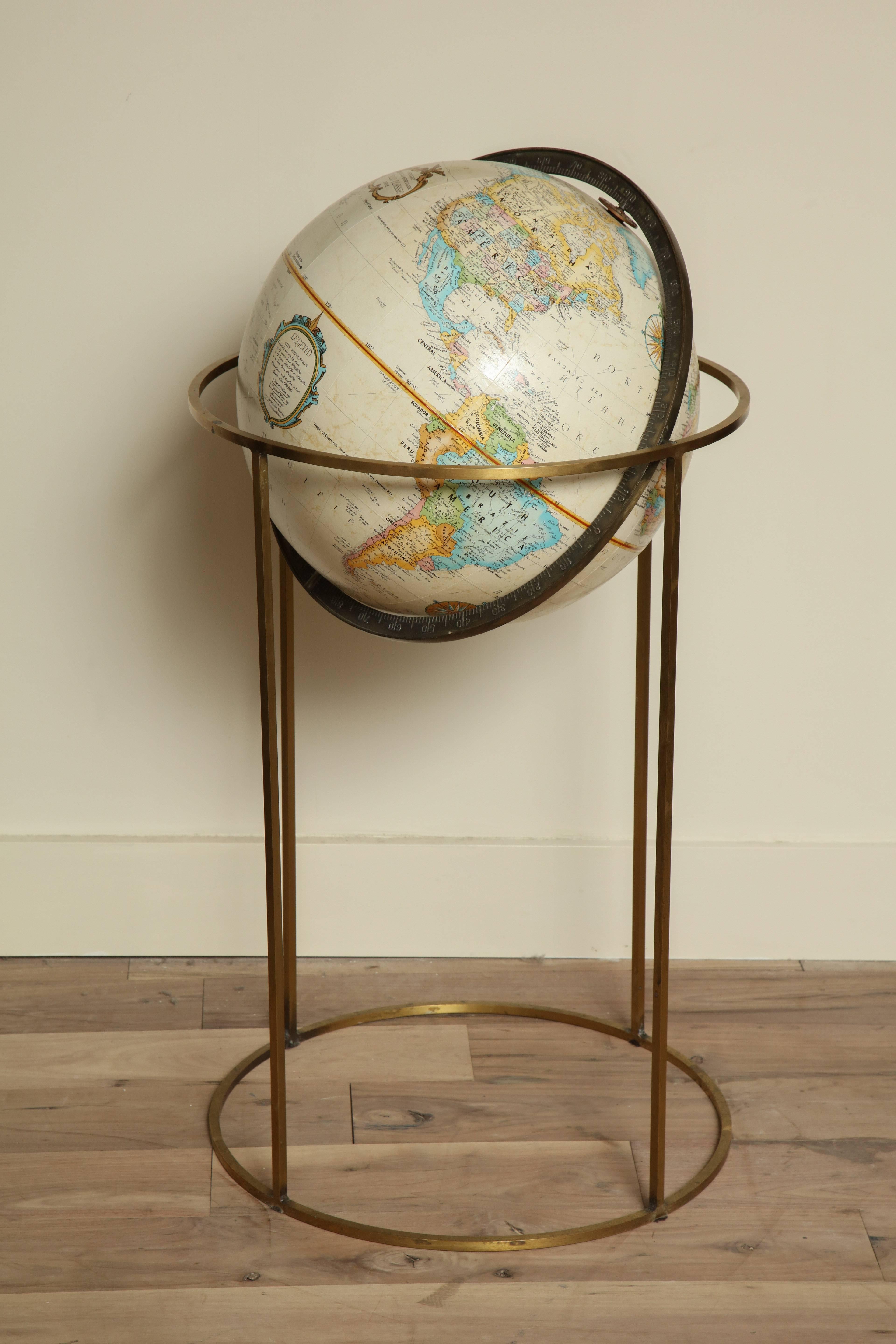 Floor Standing Globe at 1stDibs