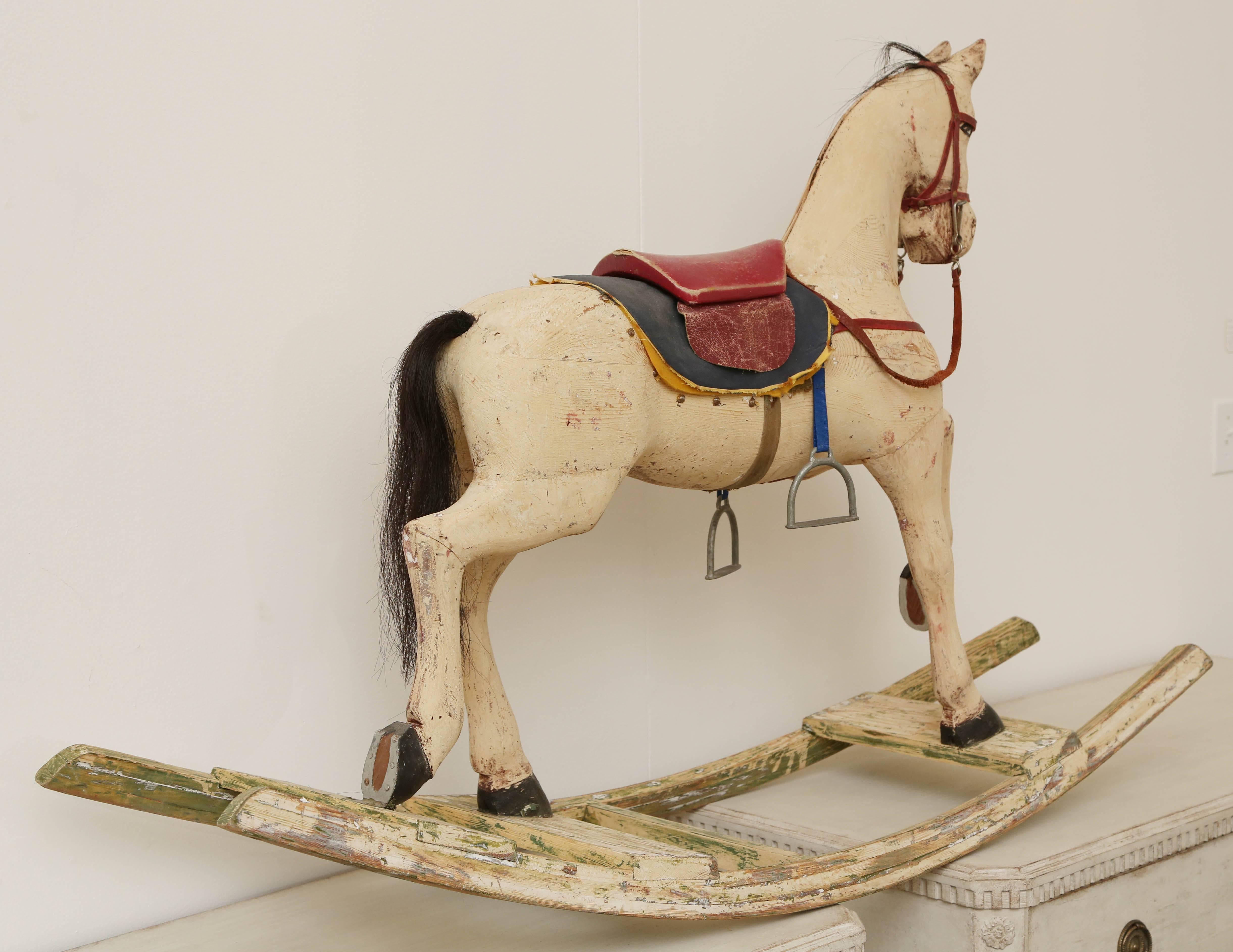 images of painted rocking horses