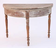 Bleached Walnut, 19th Century, French, Games Table