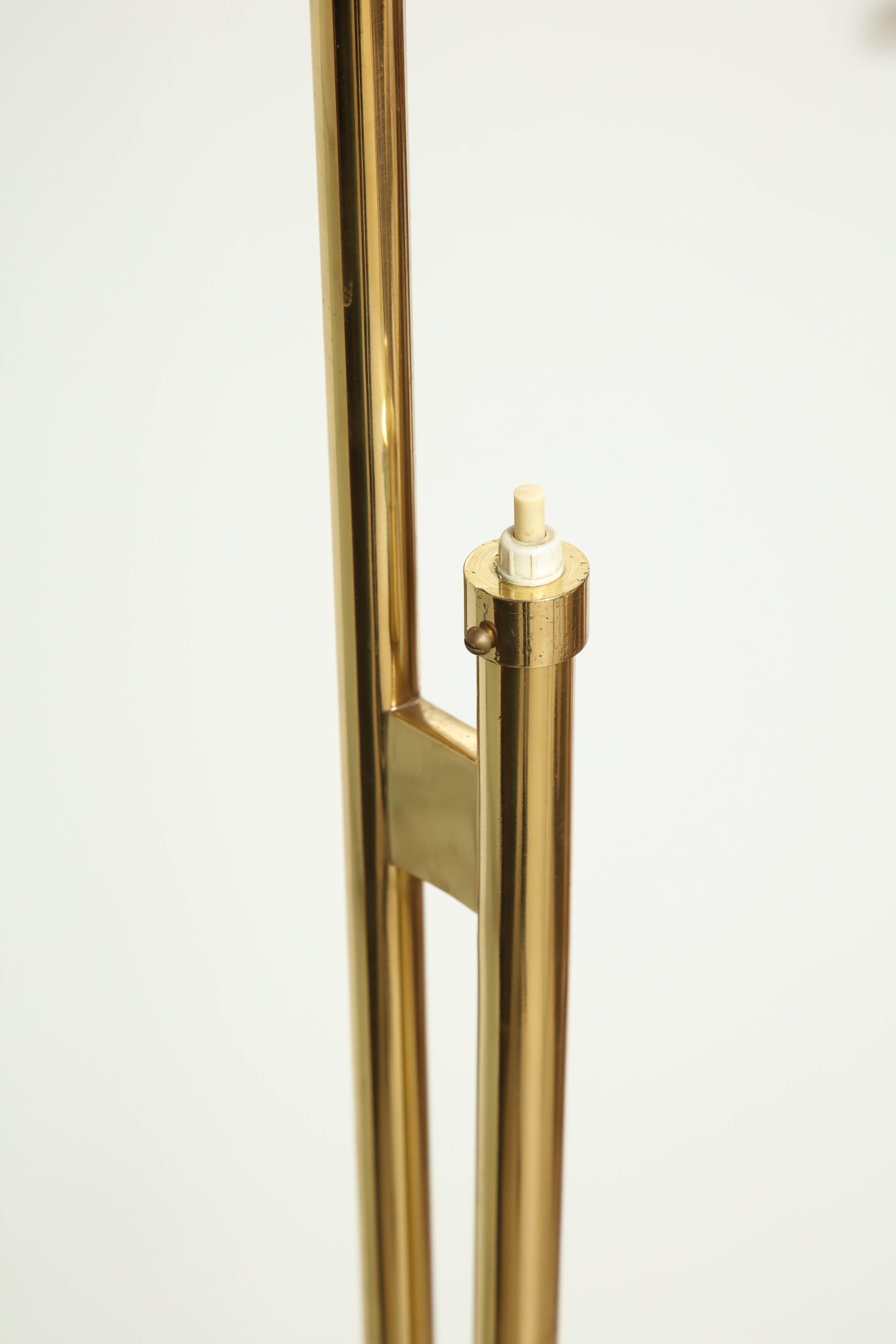 Hand-Crafted Oscar Torlasco Floor Lamp, Made by Lumi in Italy, 1955 For Sale