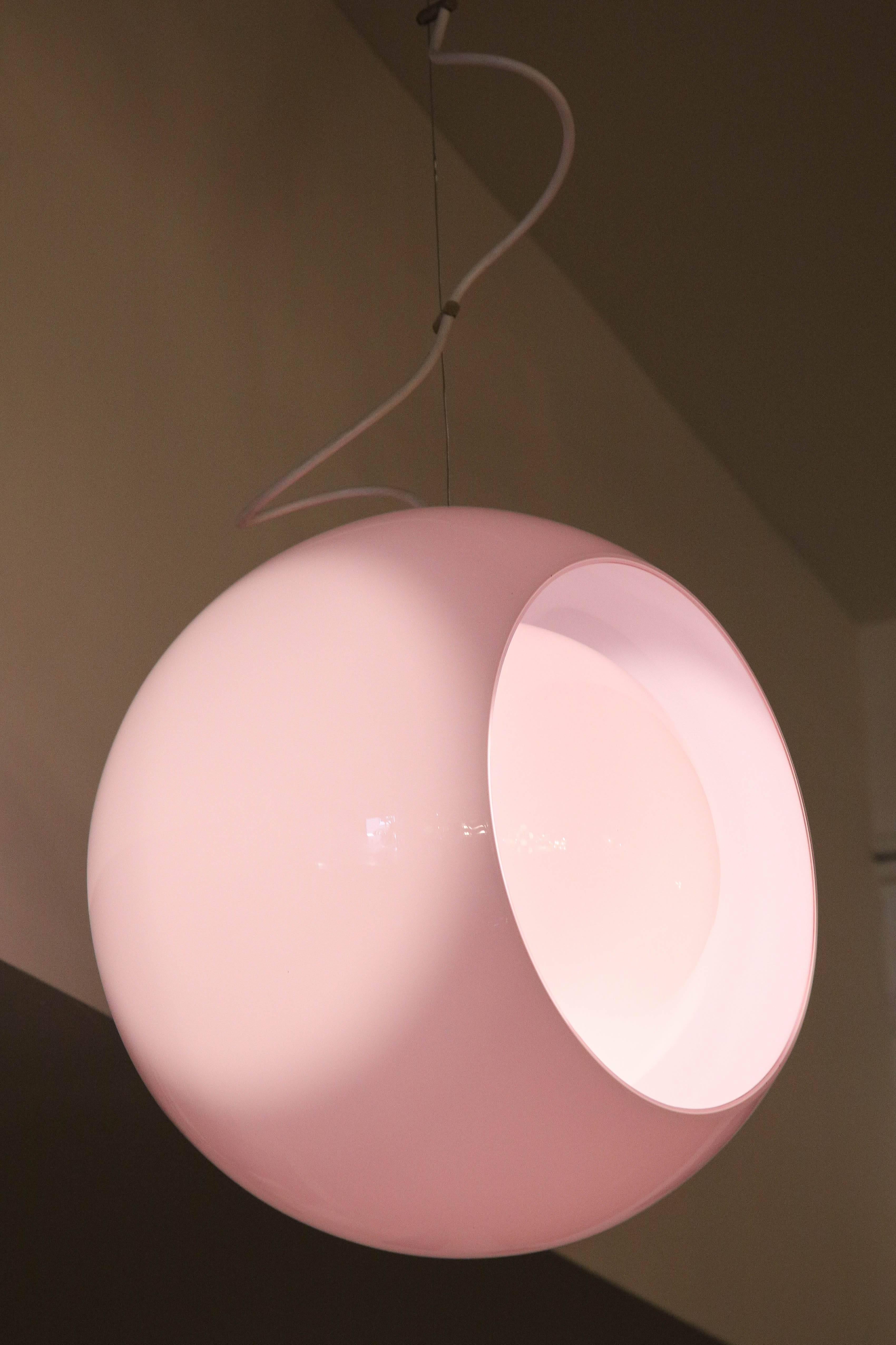 Vistosi pendent light italian designed by Gino Vistosi For Sale 1