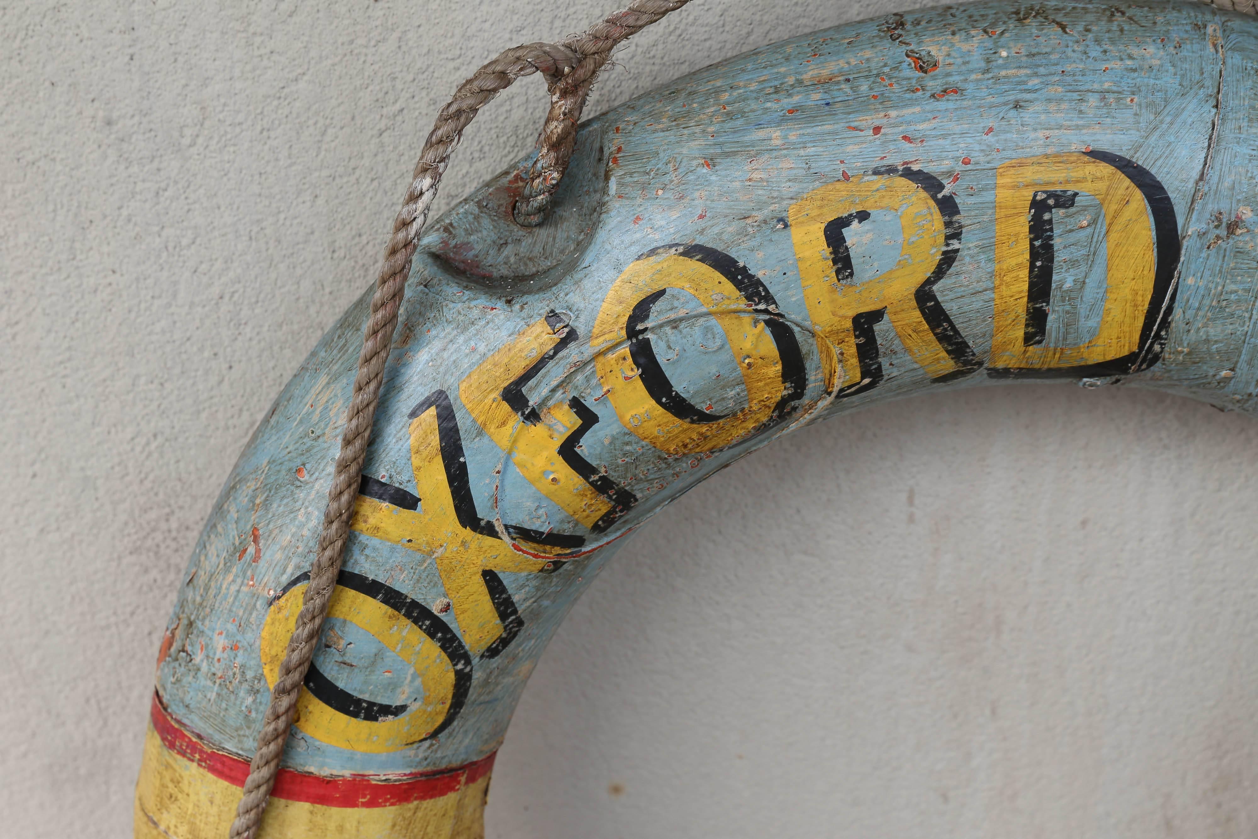 vintage life preserver ring
