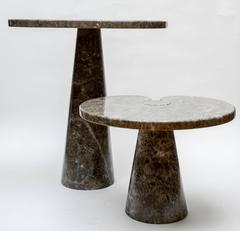 Pair of Eros Side Tables by Angelo Mangiarotti for Skipper