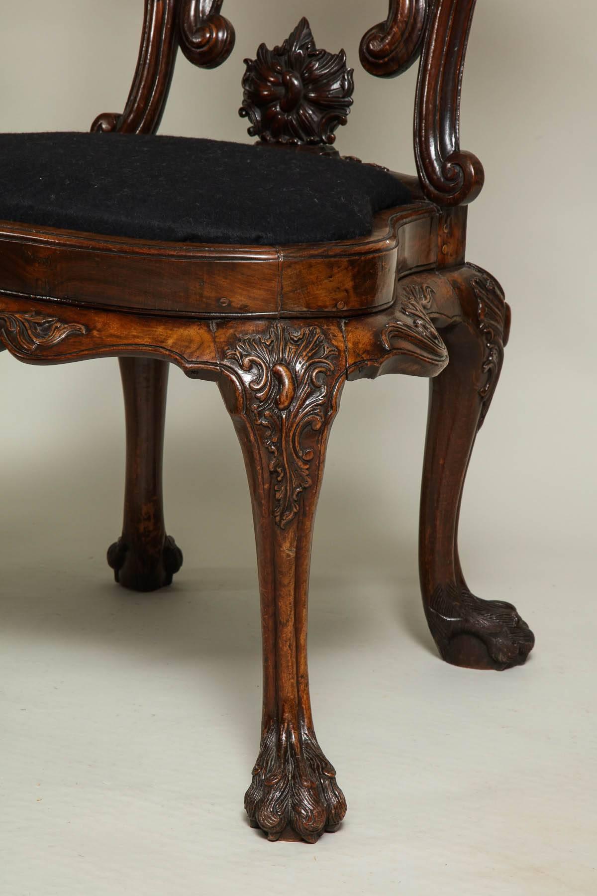 South American Important 18th Century Portuguese Chair For Sale
