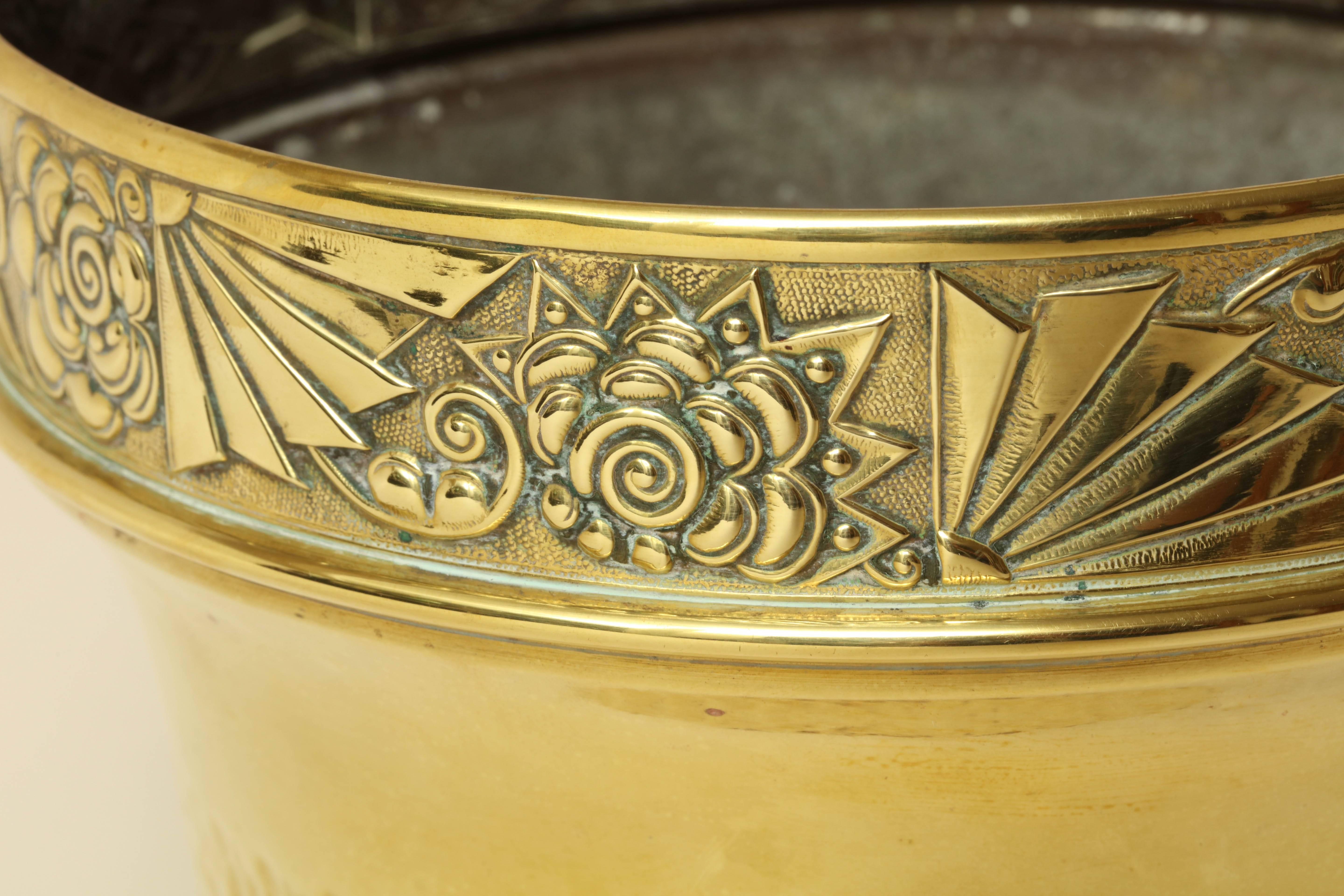 art deco jardiniere