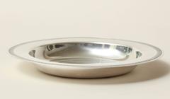 French Art Deco Sterling Silver Wine Bottle Coaster