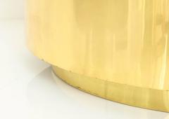 Fabulous Brass and Glass Coffee Table by Steve Chase