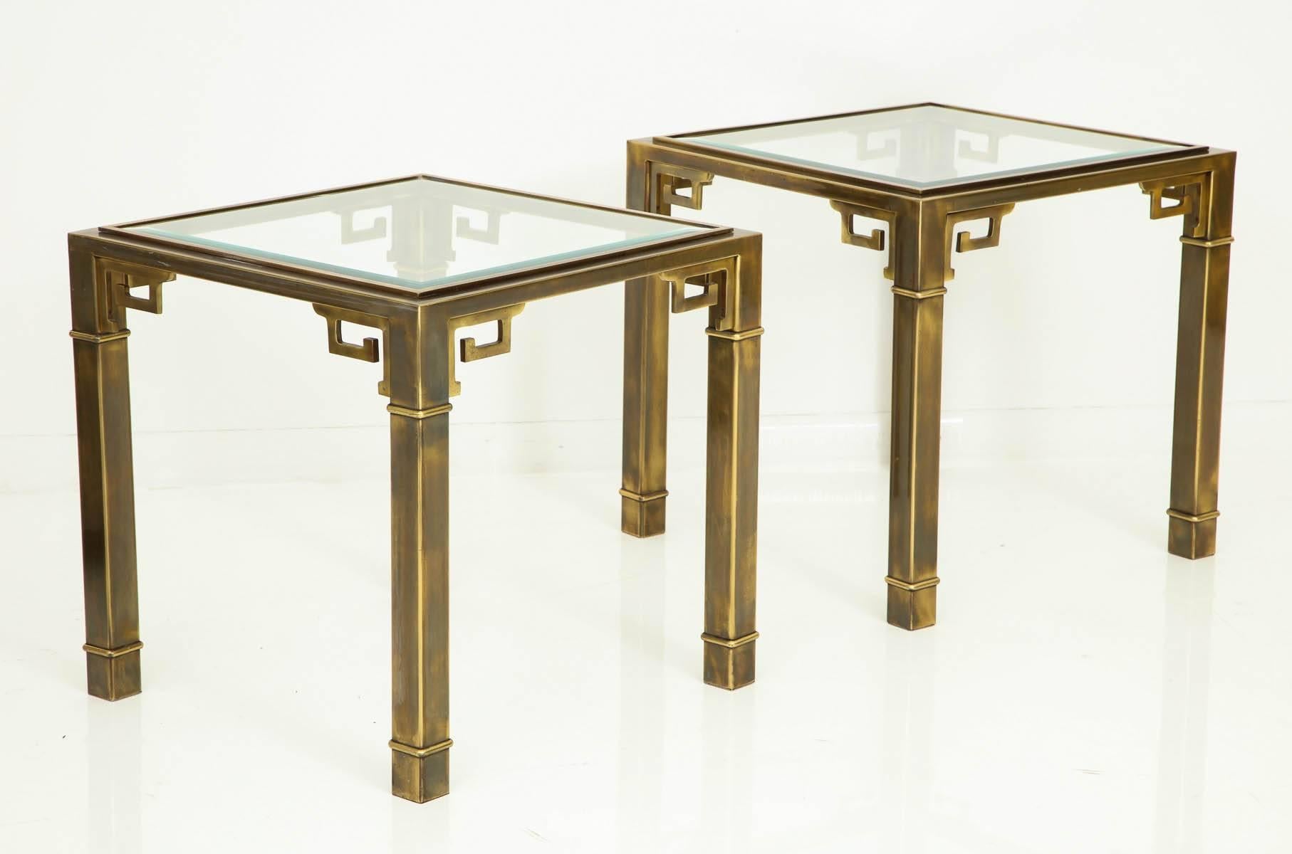 Pair of Mastercraft Side Tables 1