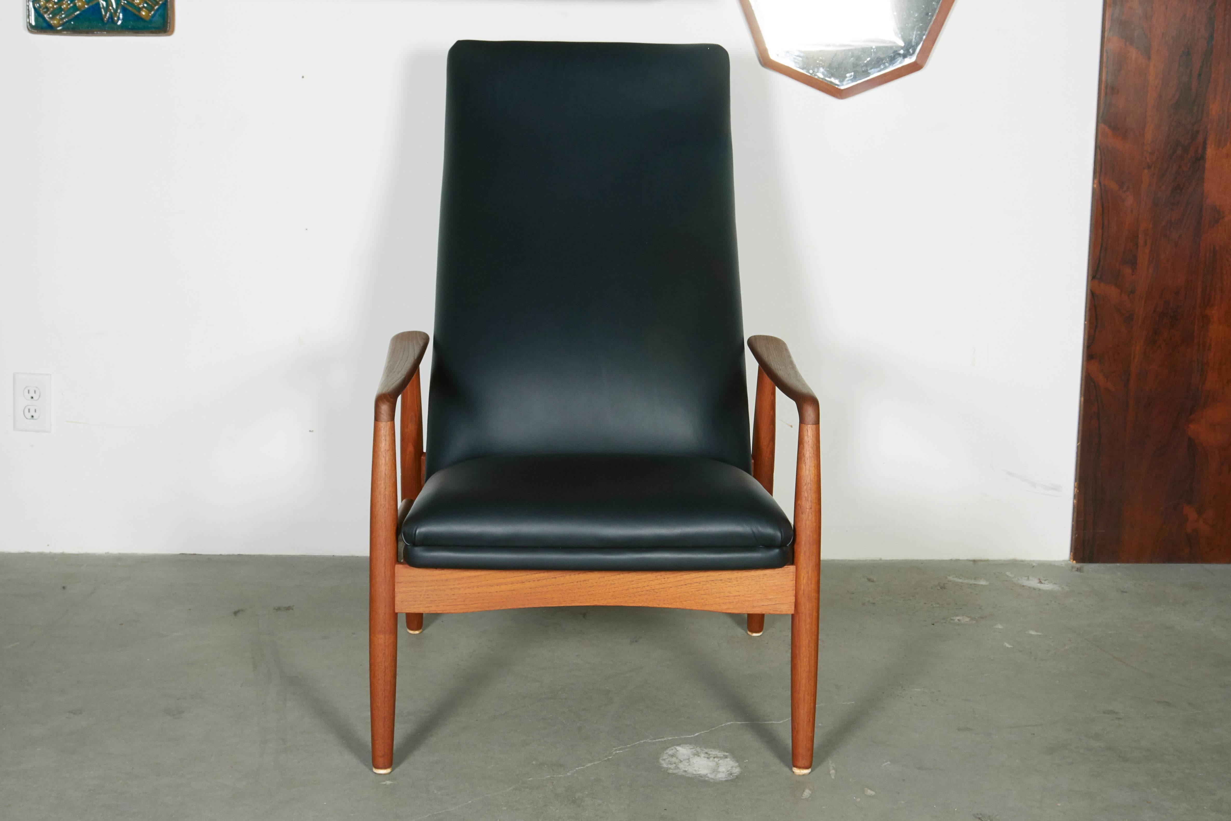 Scandinavian Modern Danish Recliner Chair by Soren Ladefoged