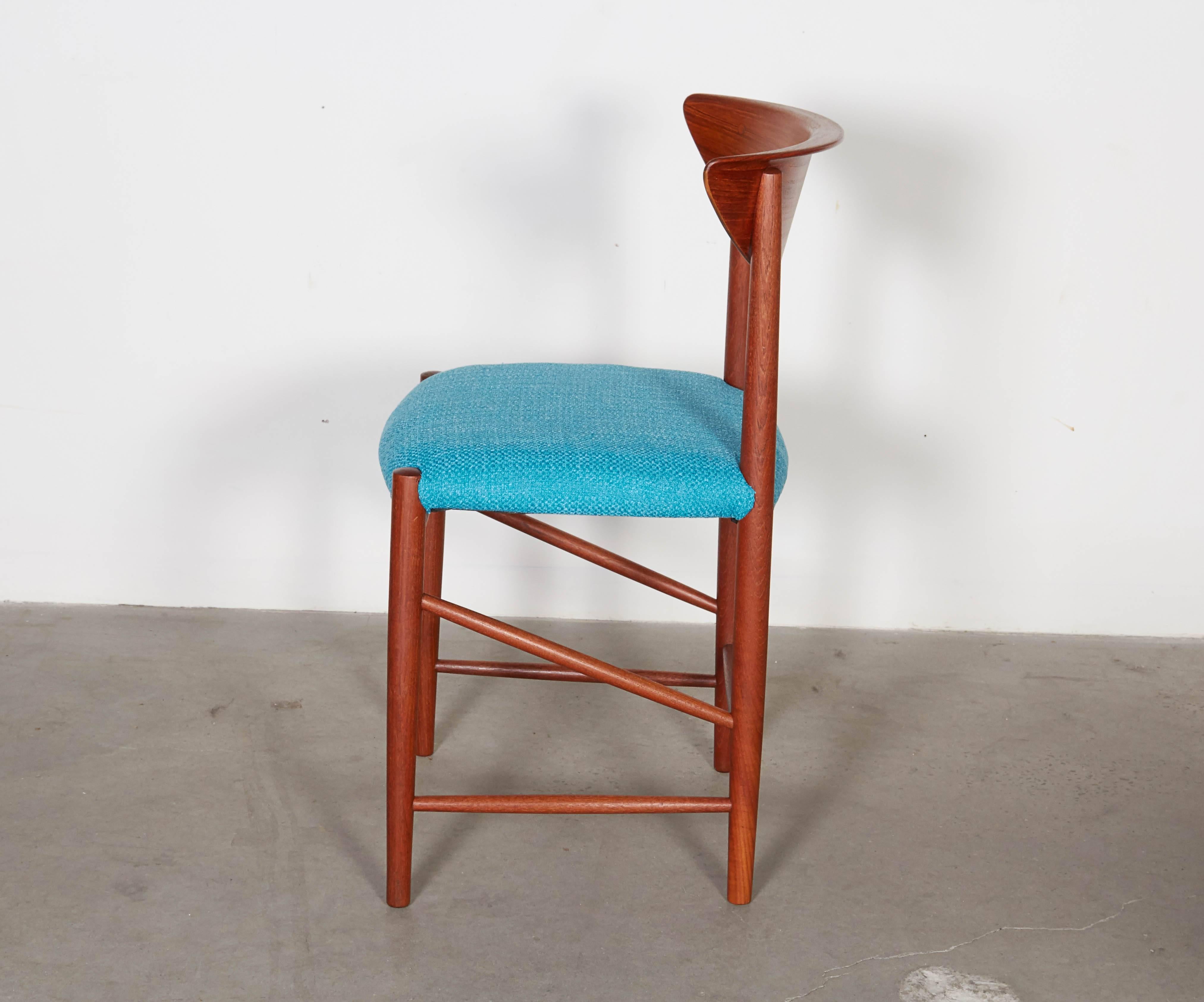 Mid-20th Century Teak Dining Chairs by Hvidt & Molgaard, Set of 6