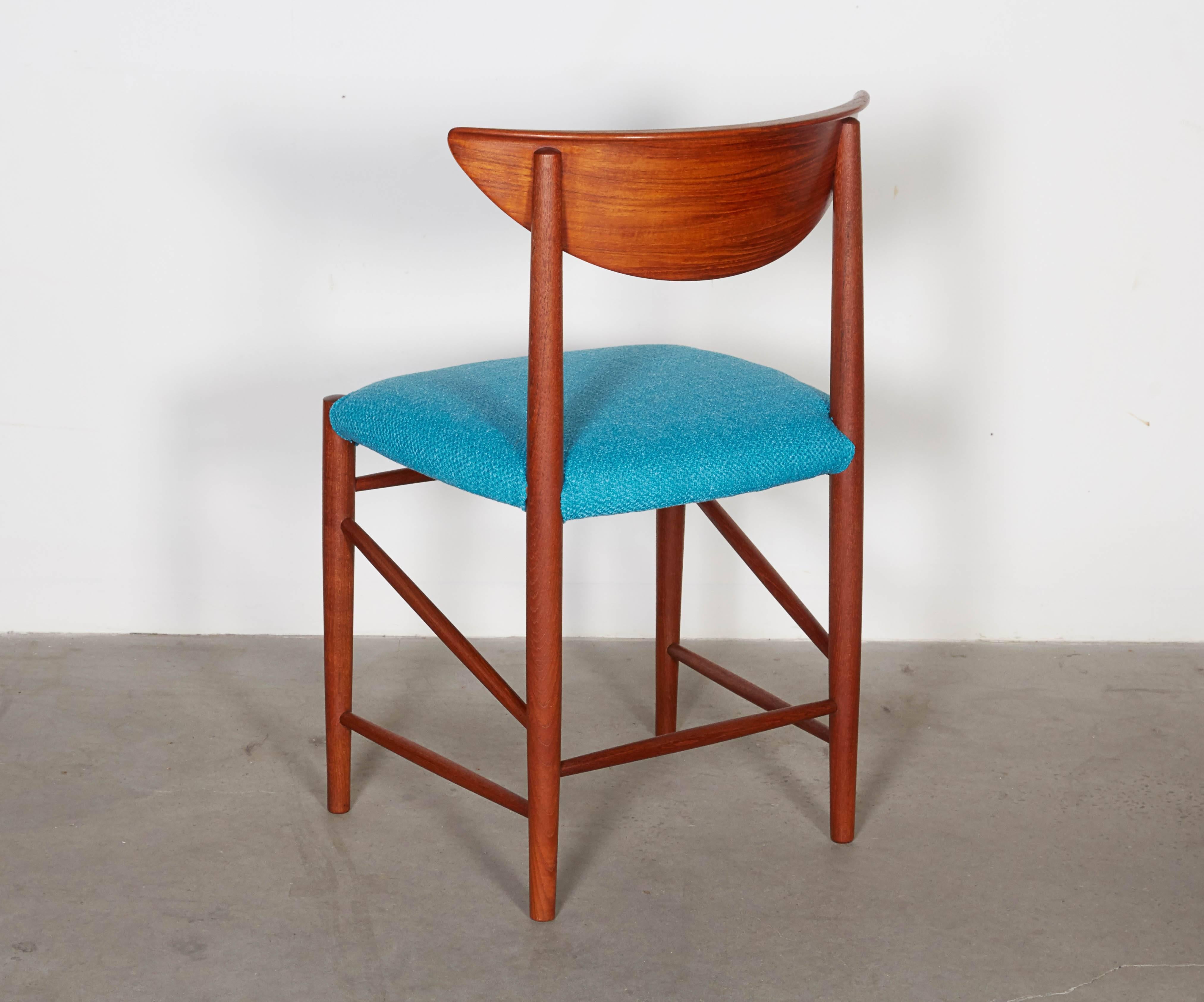 Teak Dining Chairs by Hvidt & Molgaard, Set of 6 1