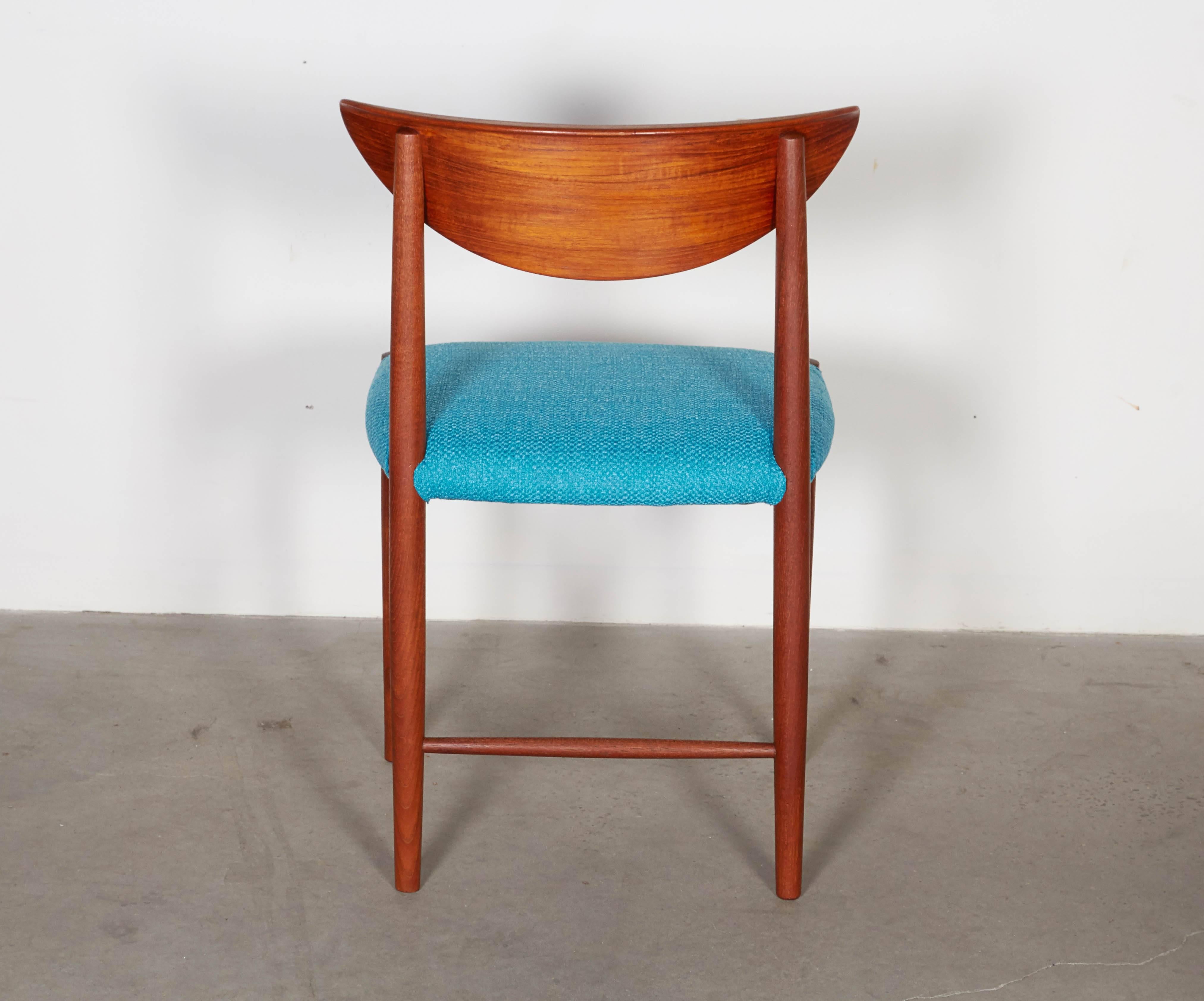 Teak Dining Chairs by Hvidt & Molgaard, Set of 6 3