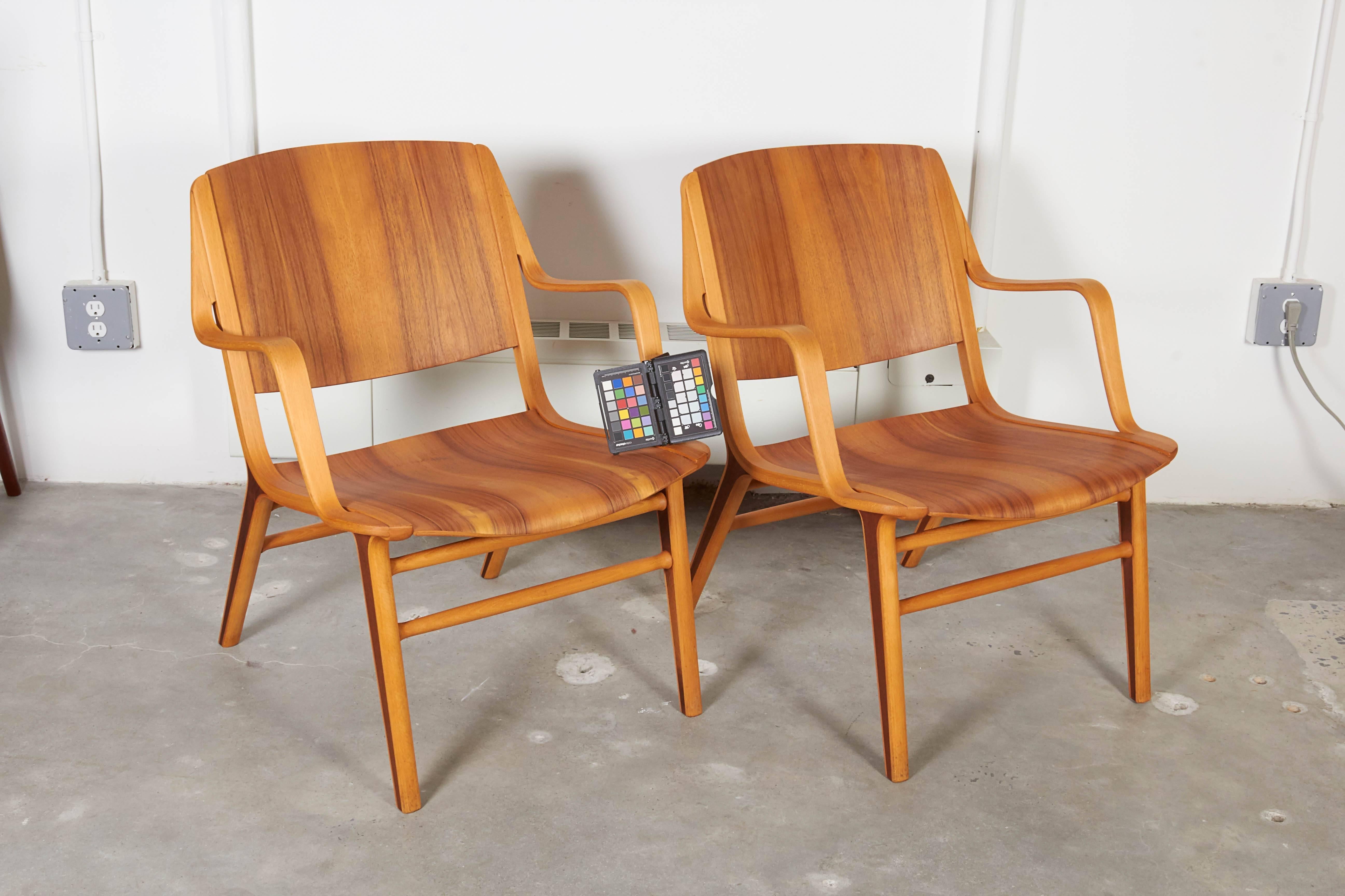 Mid Century Danish Armchair by Hvidt & Molgaard

This pair of teak arm chairs are in excellent condition and are incredibly comfortable. A real "hang out" chair. Ready for pick up, delivery, or shipping anywhere in the world. 