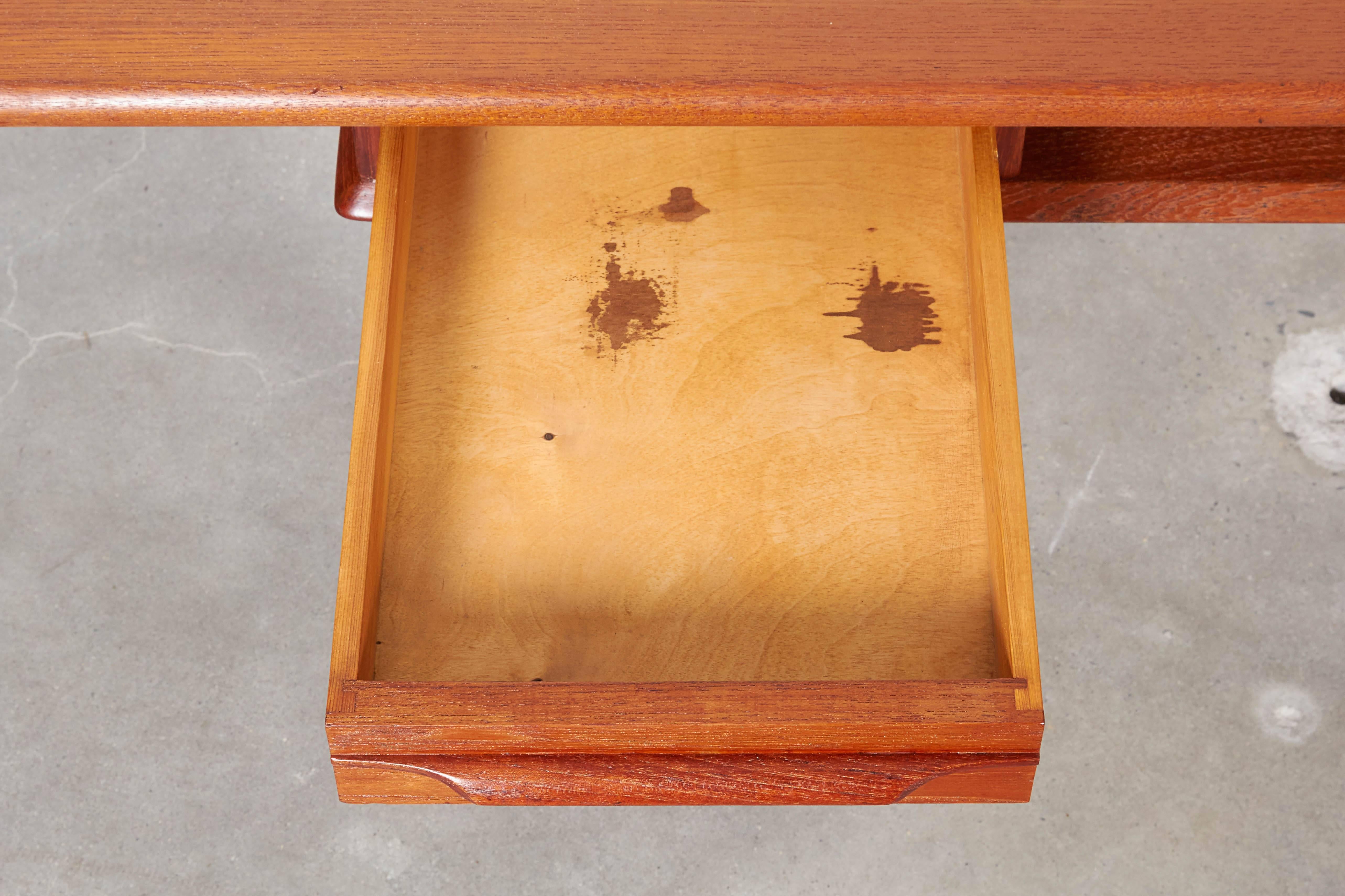 Oiled Teak Coffee Table by E.W. Bach