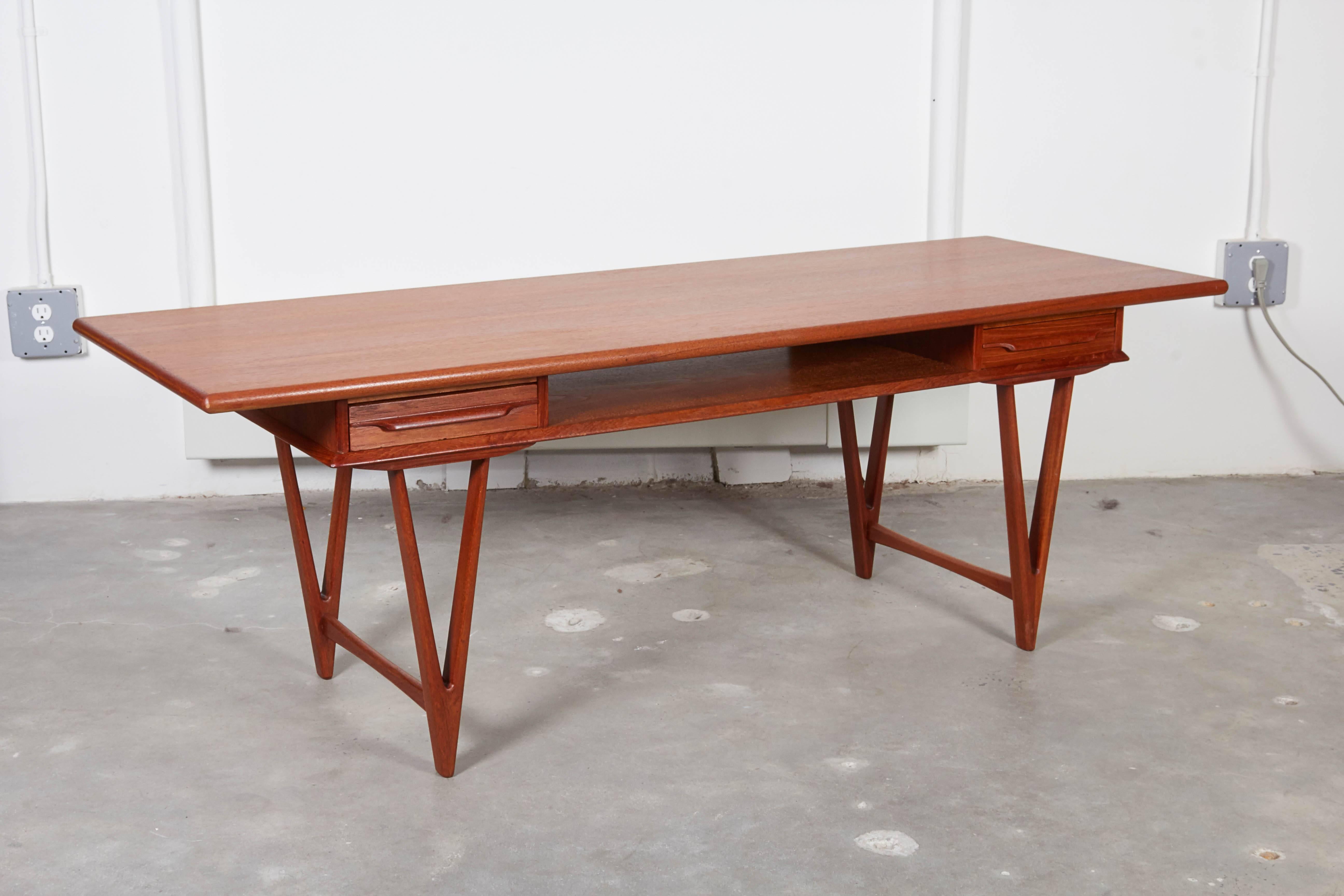 Teak Coffee Table by E.W. Bach In Excellent Condition In New York, NY