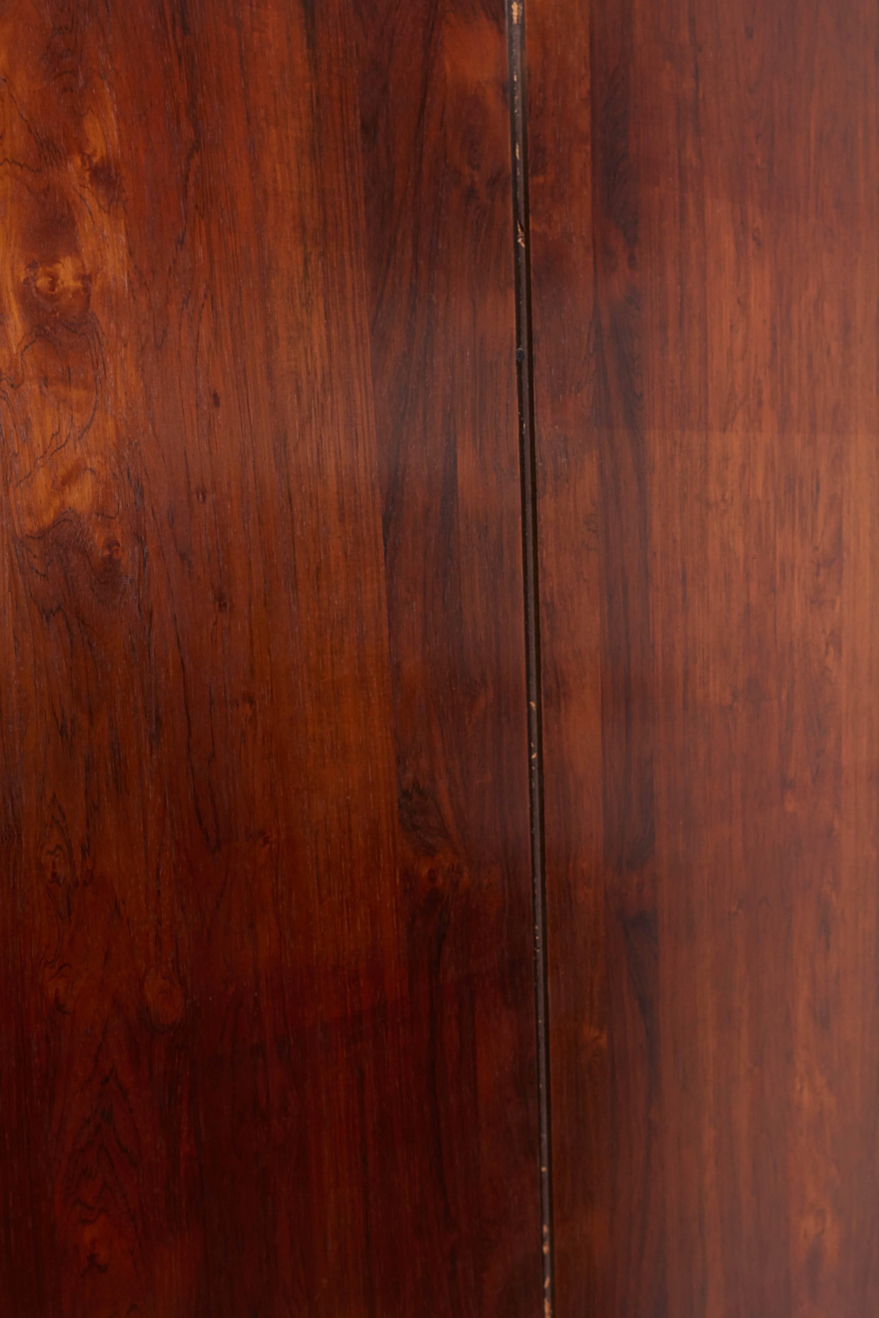 Mid-20th Century Rosewood Wall Panels (6 Available)