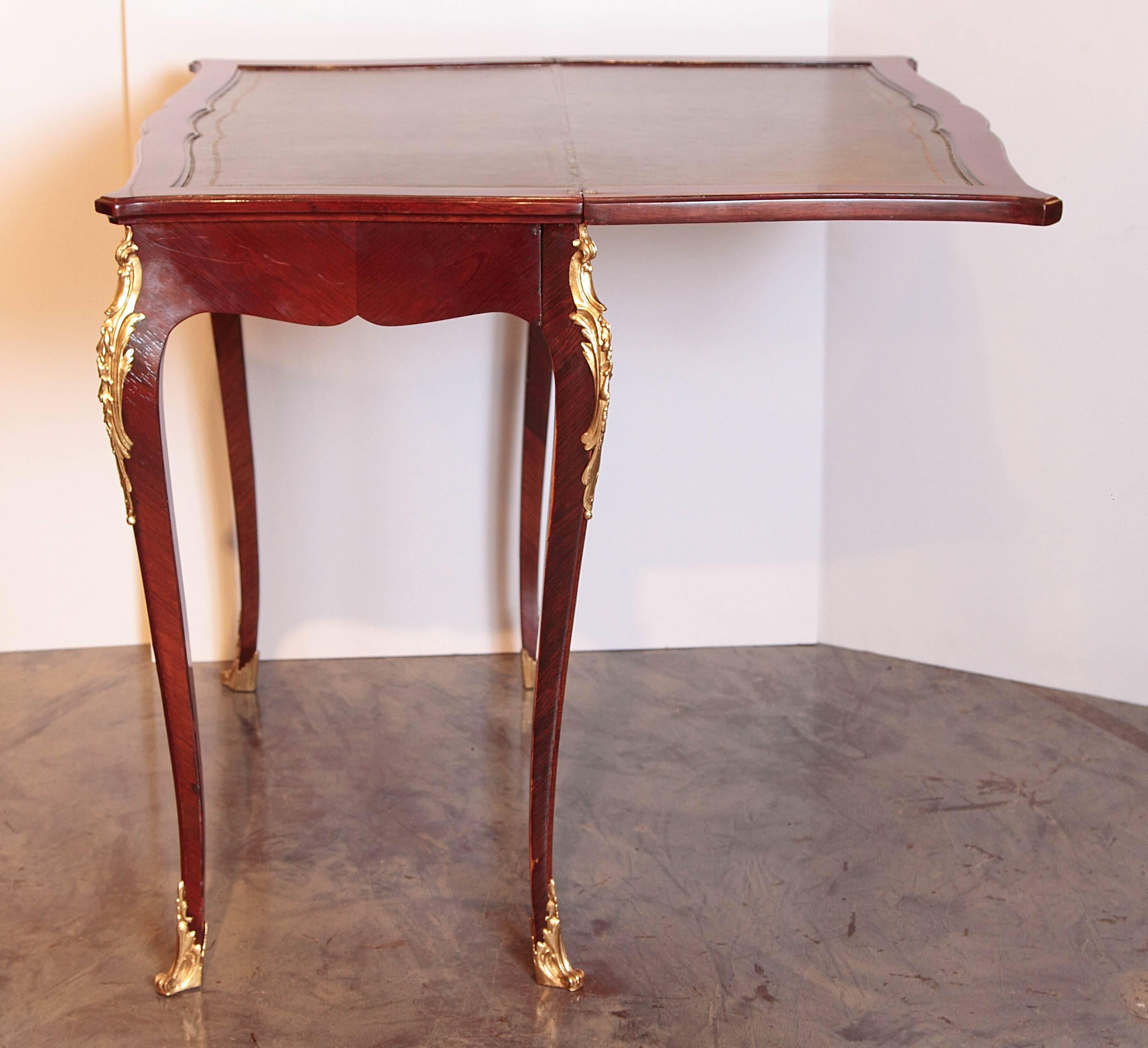 19th Century French Game Table Signed F Linke For Sale 1