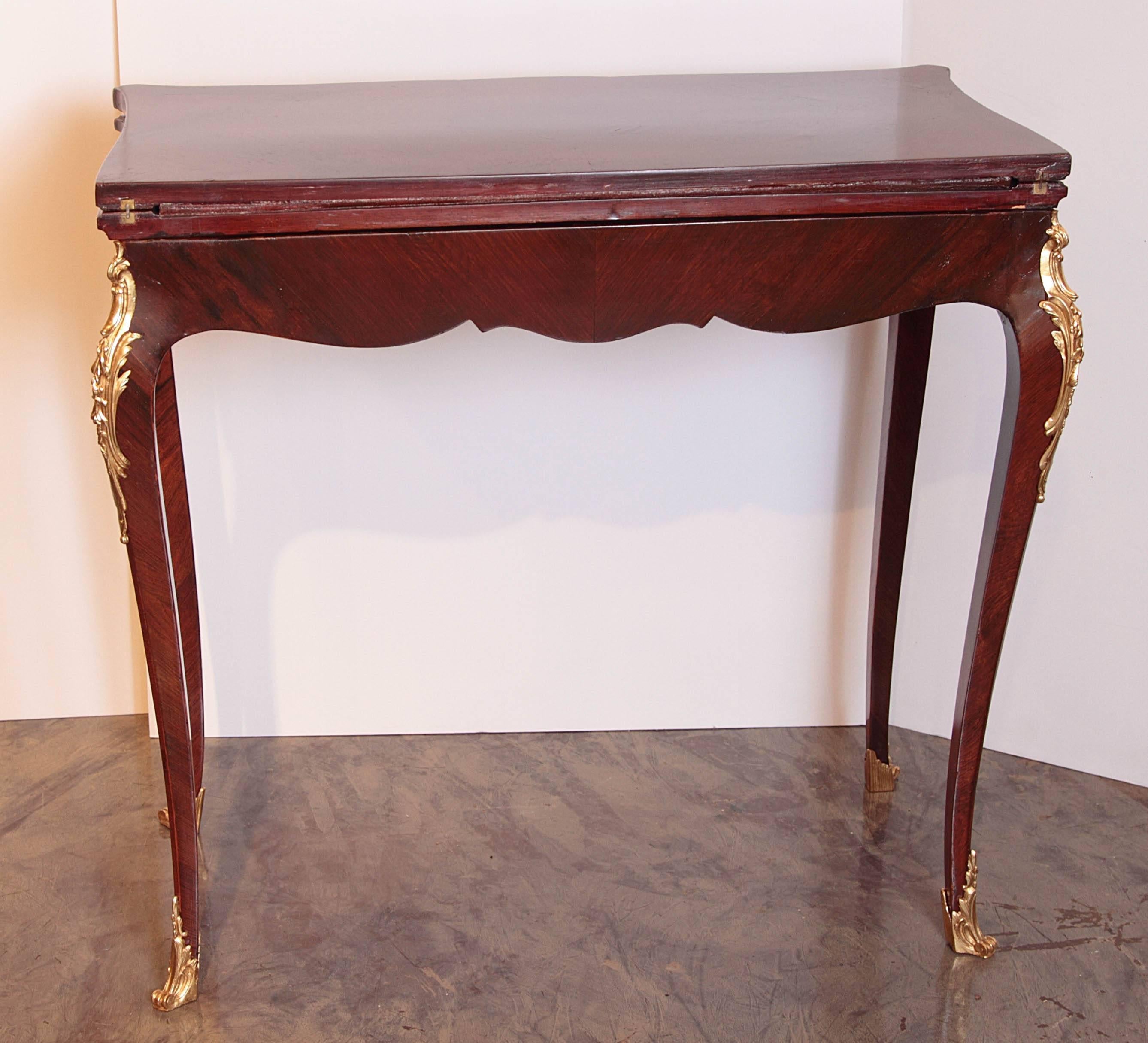 19th Century French Game Table Signed F Linke For Sale 4