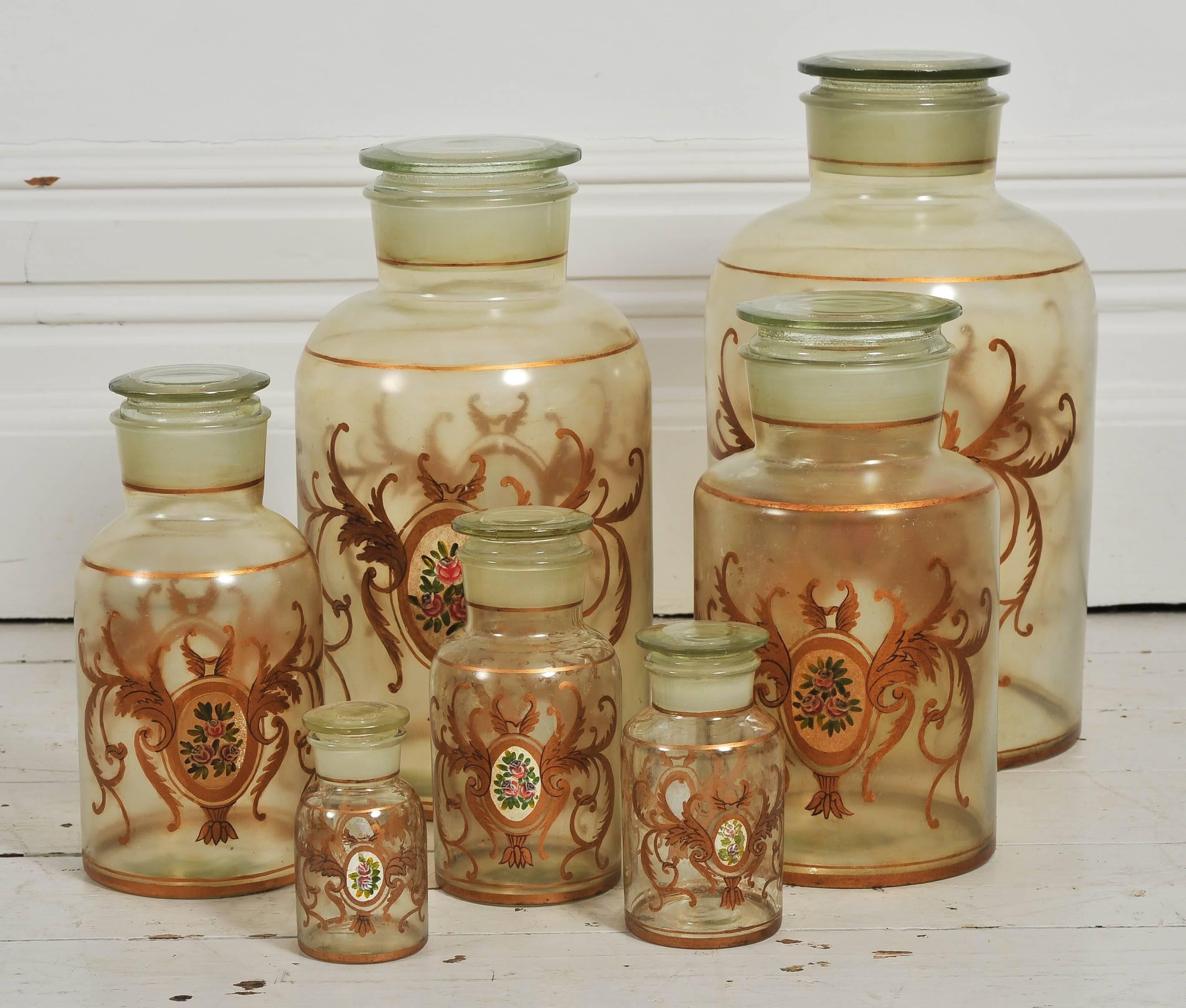 antique apothecary jar