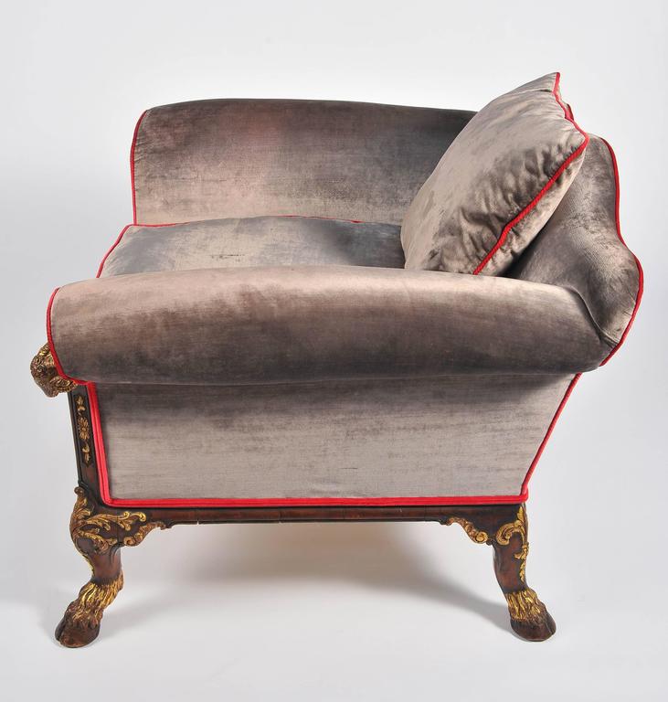 Classical Antique Style Bergere Sofa and Two Armchairs For Sale at