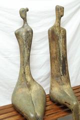 Lifesize Bronze Figures by Aharon Bezalel