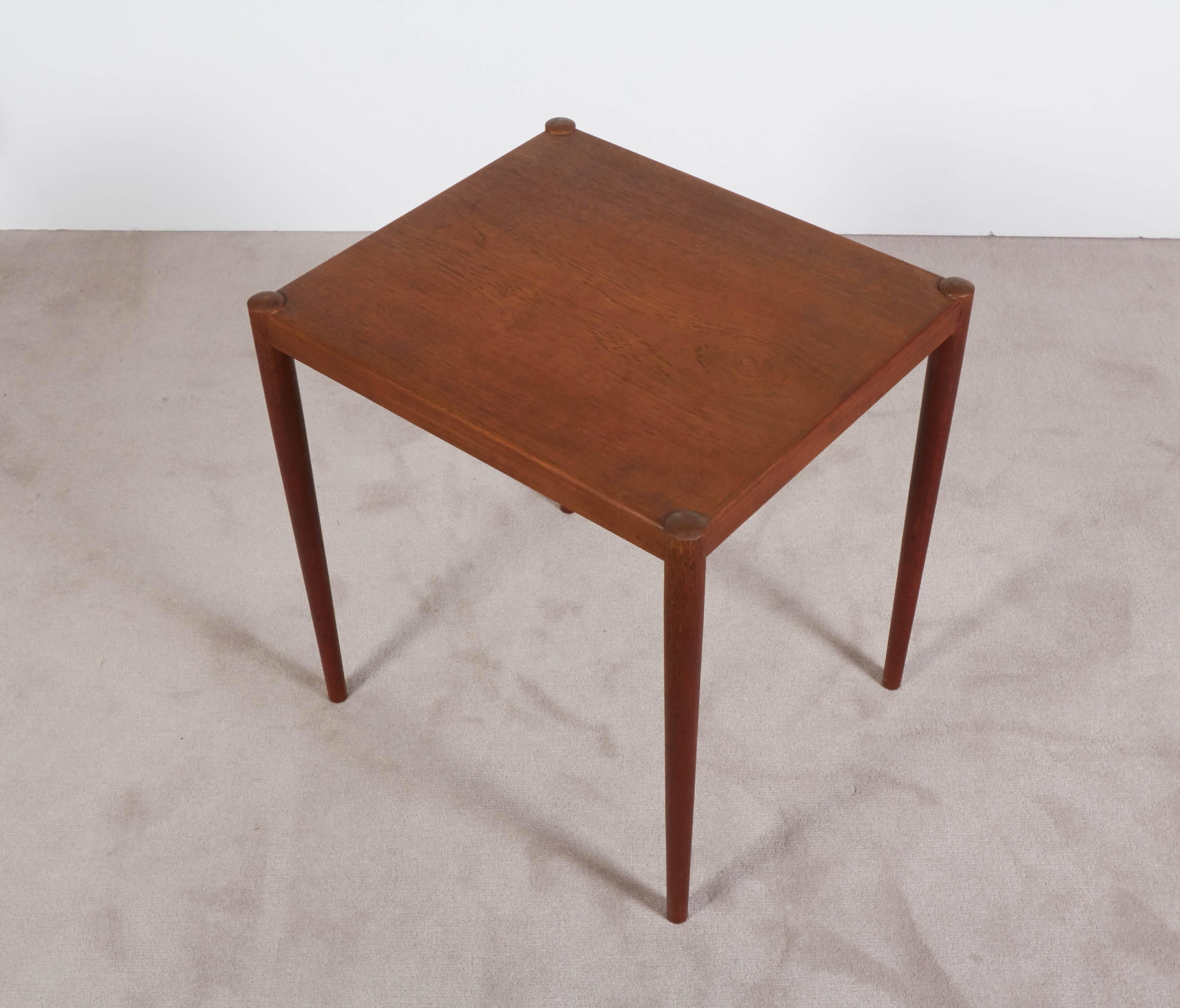 Poul Jensen Teak 1960s Nesting Tables In Good Condition In New York, NY