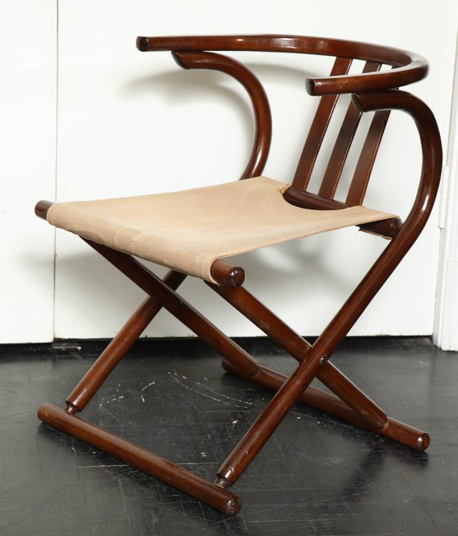 MidCentury Bentwood Folding Chair For Sale at 1stdibs