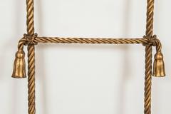 Gold Gilt Metal Venetian Rope Ladder