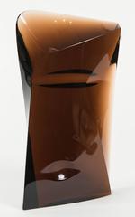 Sculpture en verre de Bretislav Novak Jr.