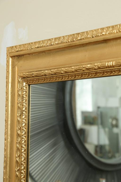 20th Century Italian Neoclassical Regency Gilded Mirror, 1930s For Sale