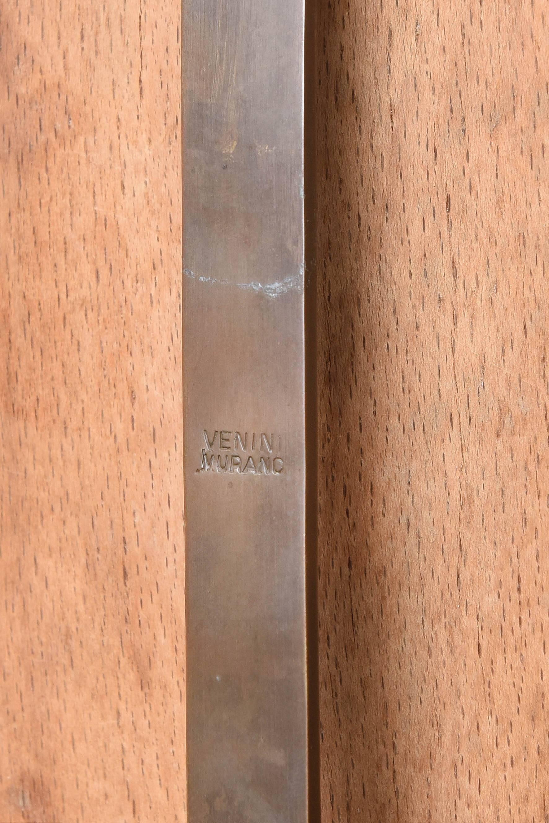 Brass Venini, Carlo Scarpa Frame