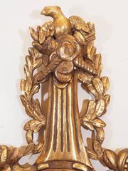 Louis XV Transition Louis XVI Barometer of Gilt Wood