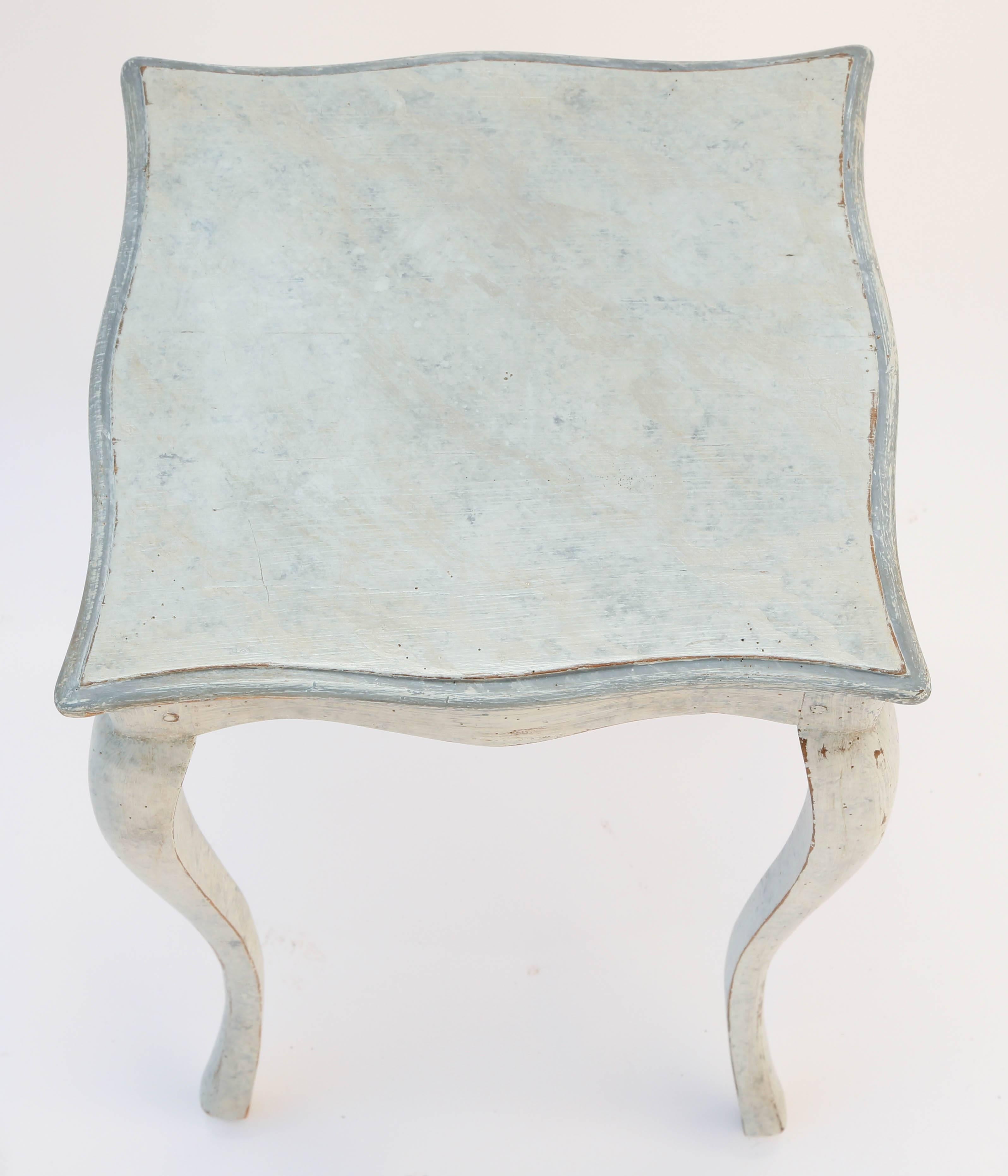 Louis XVI Painted Italian Accent Table