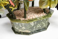 Over the Top Jade and Hardstone Flower or Fruit Basket