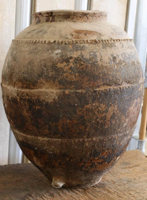 19th Century, Andalusia Olive Jar from Spain at 1stDibs