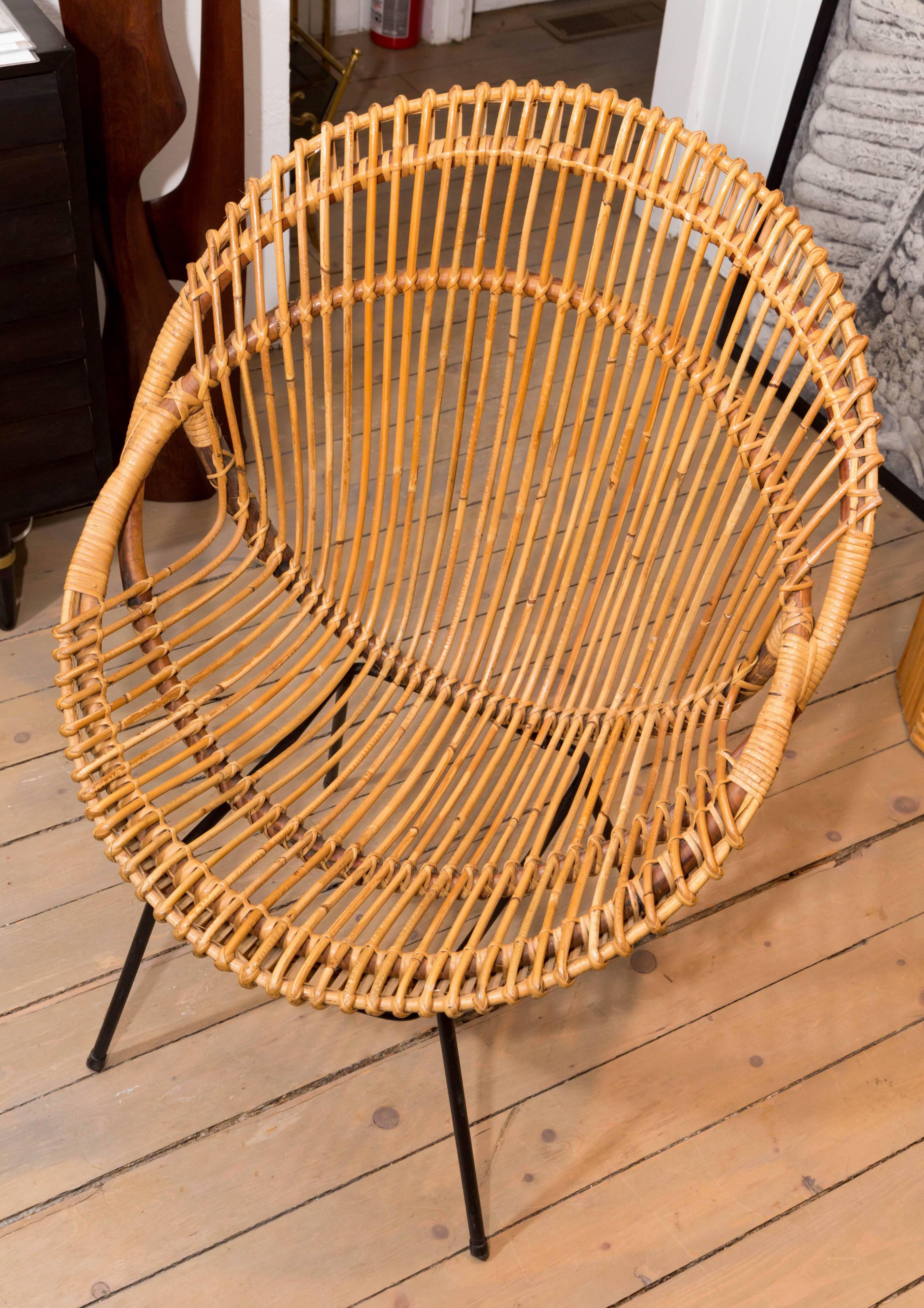 metal bamboo chairs