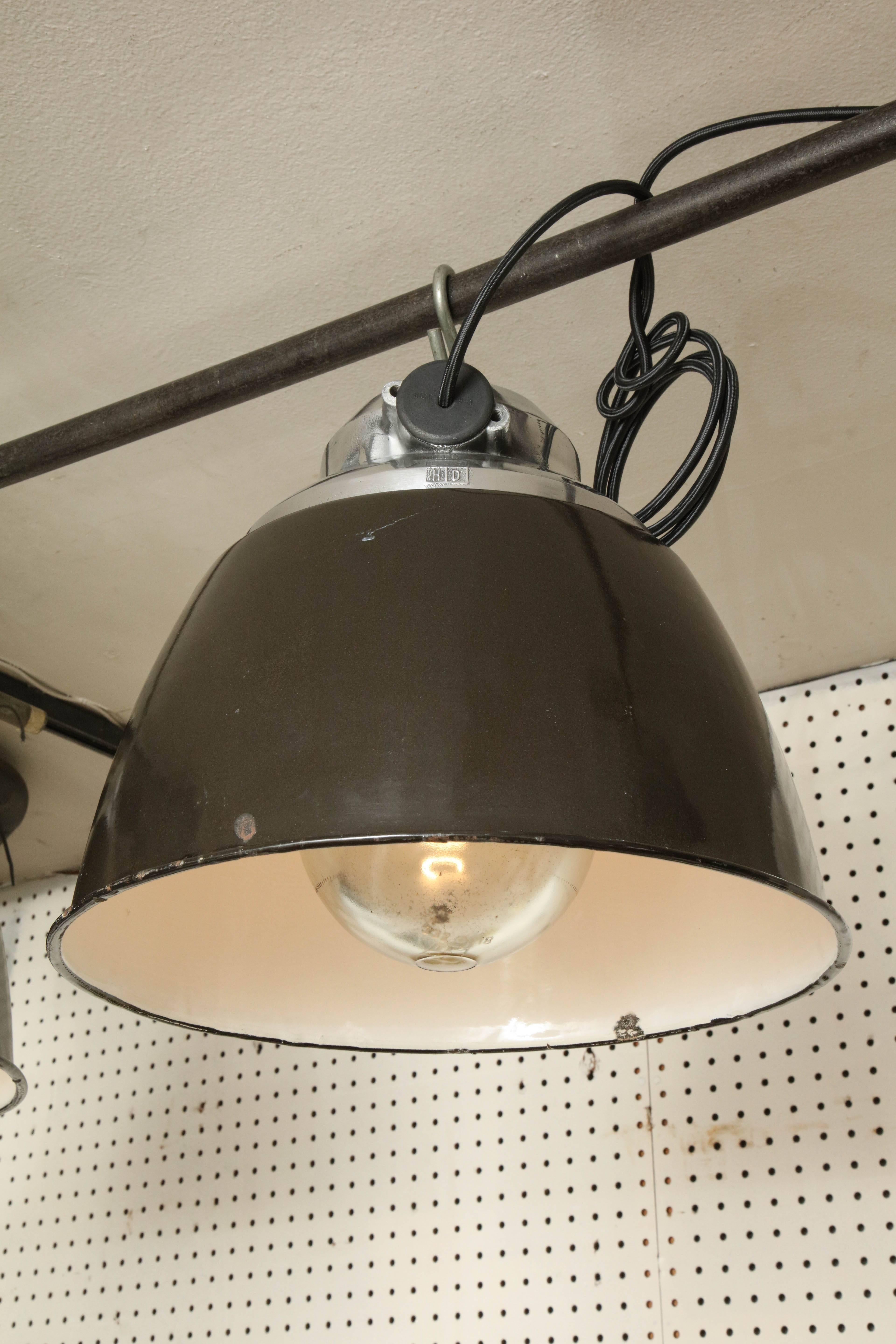 Czech Factory Light In Excellent Condition In New York, NY