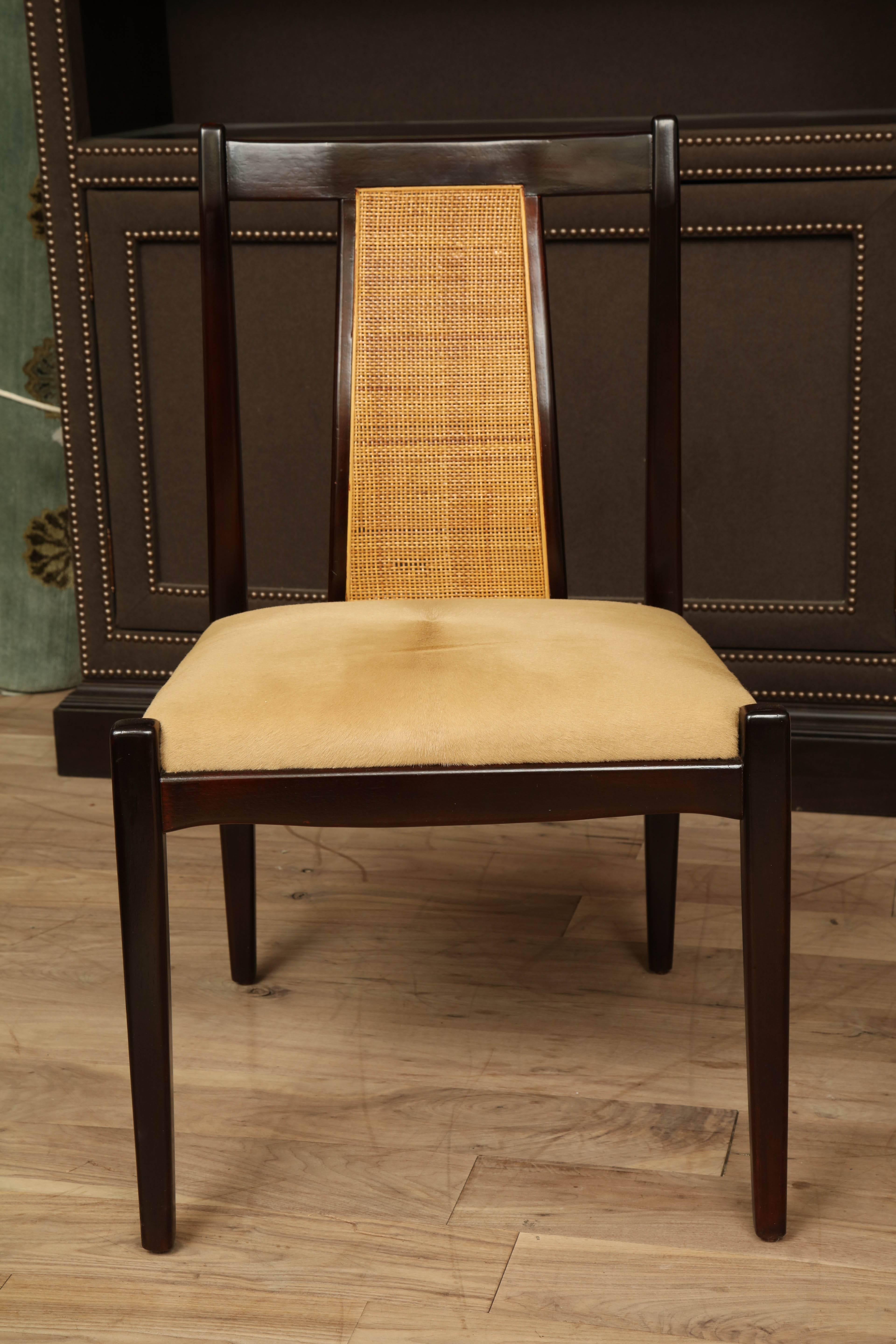 Cane Back Dining Chairs 1