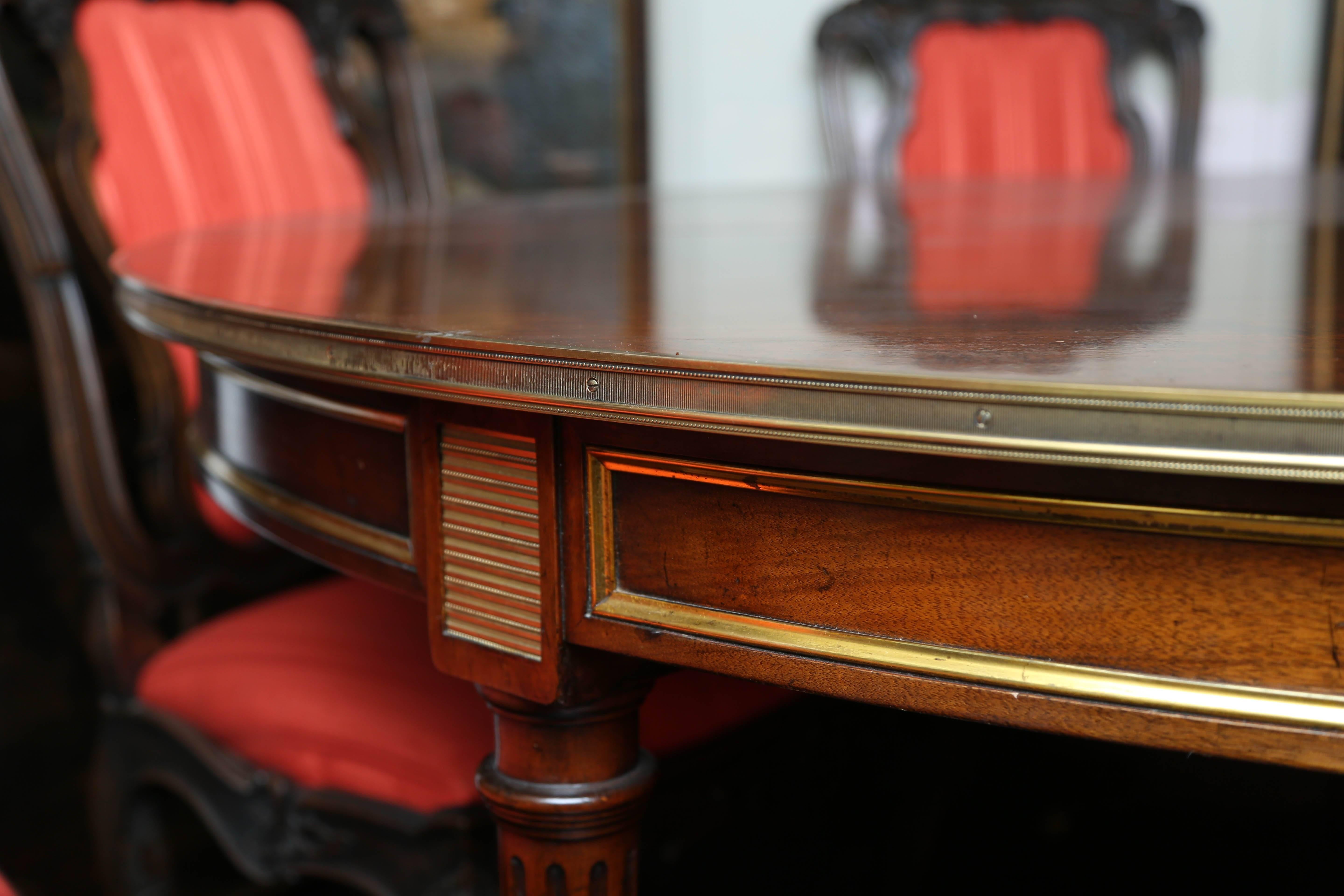 Superb Louis XVI Style Round Dining Table 1