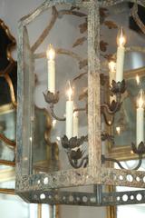 Large Vintage Iron Lantern