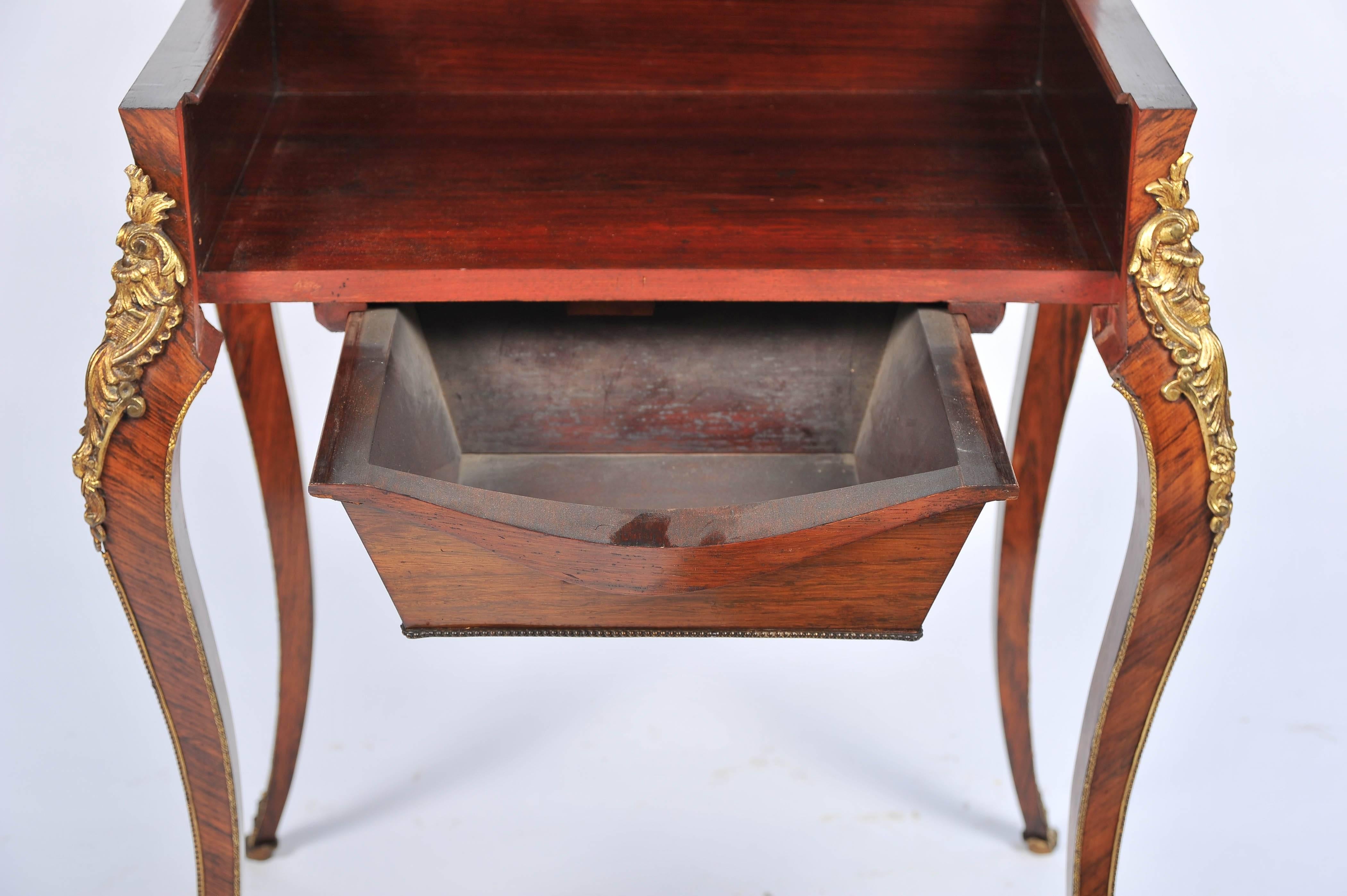 Louis XV Style Side / Dressing Table, 19th Century For Sale 1