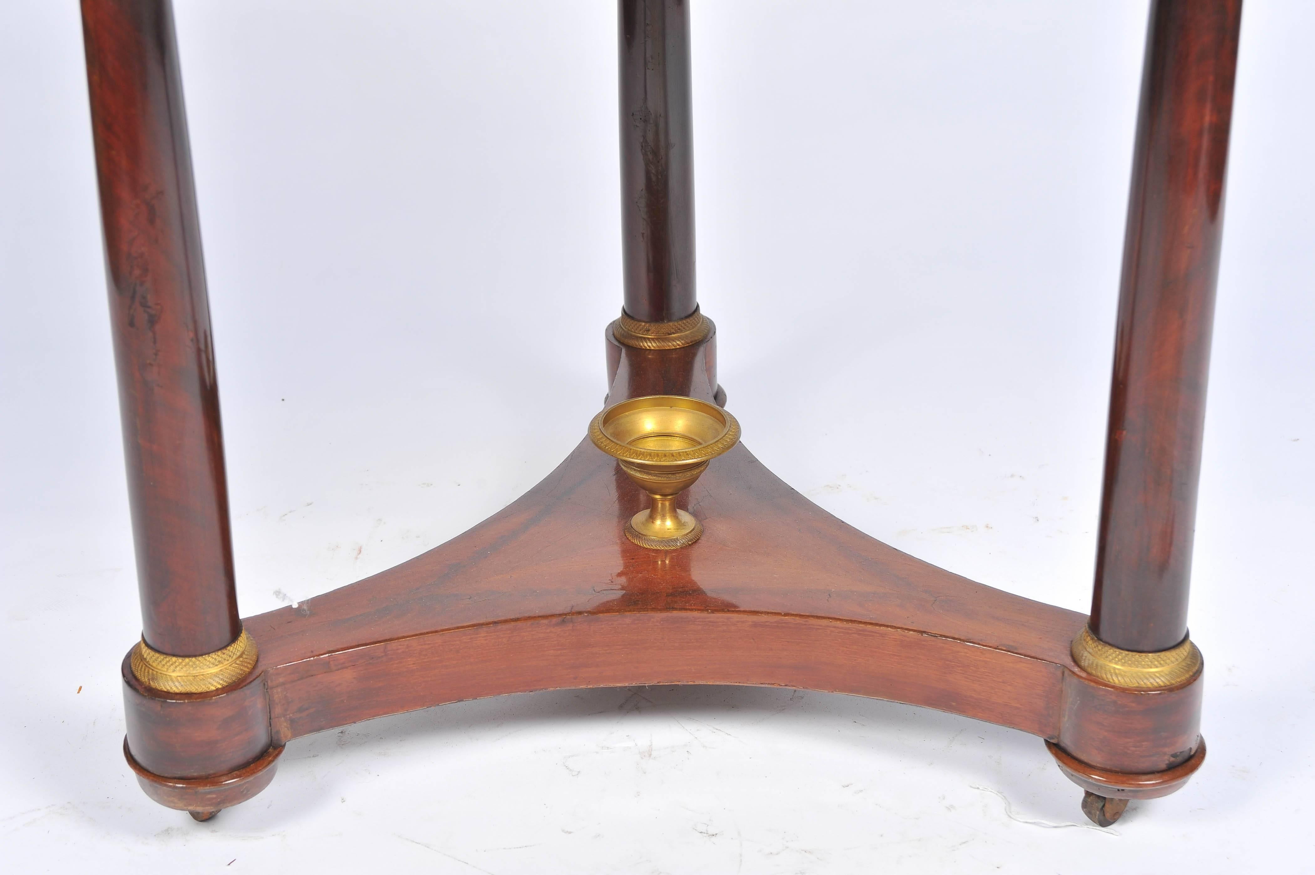19th Century French Empire Influenced Centre Table In Good Condition For Sale In Brighton, Sussex