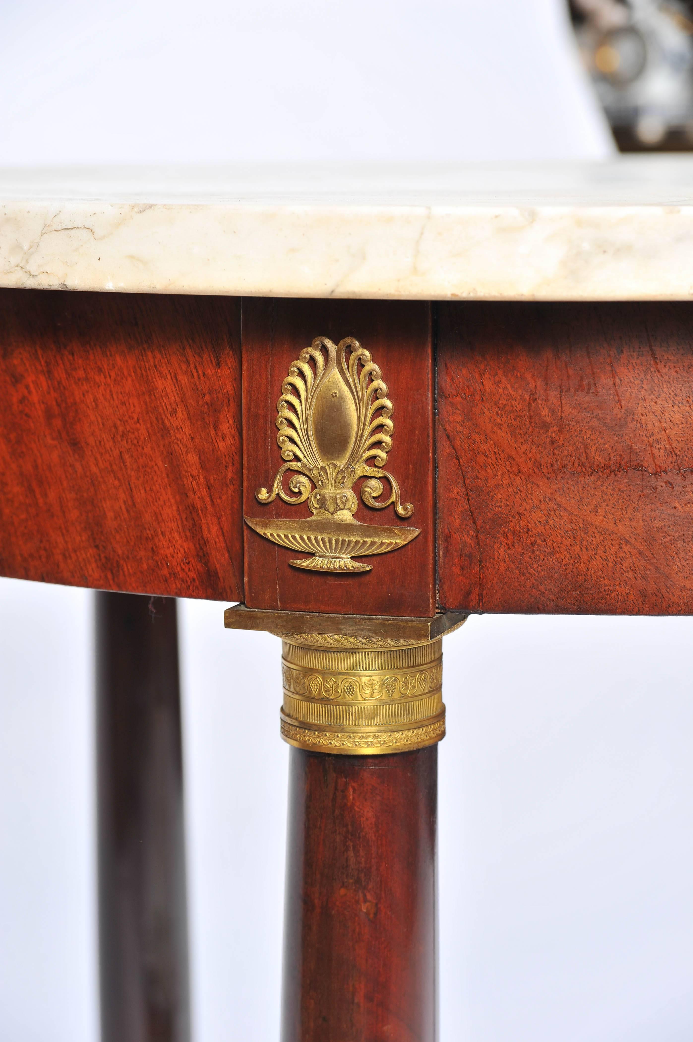 19th Century French Empire Influenced Centre Table For Sale 1